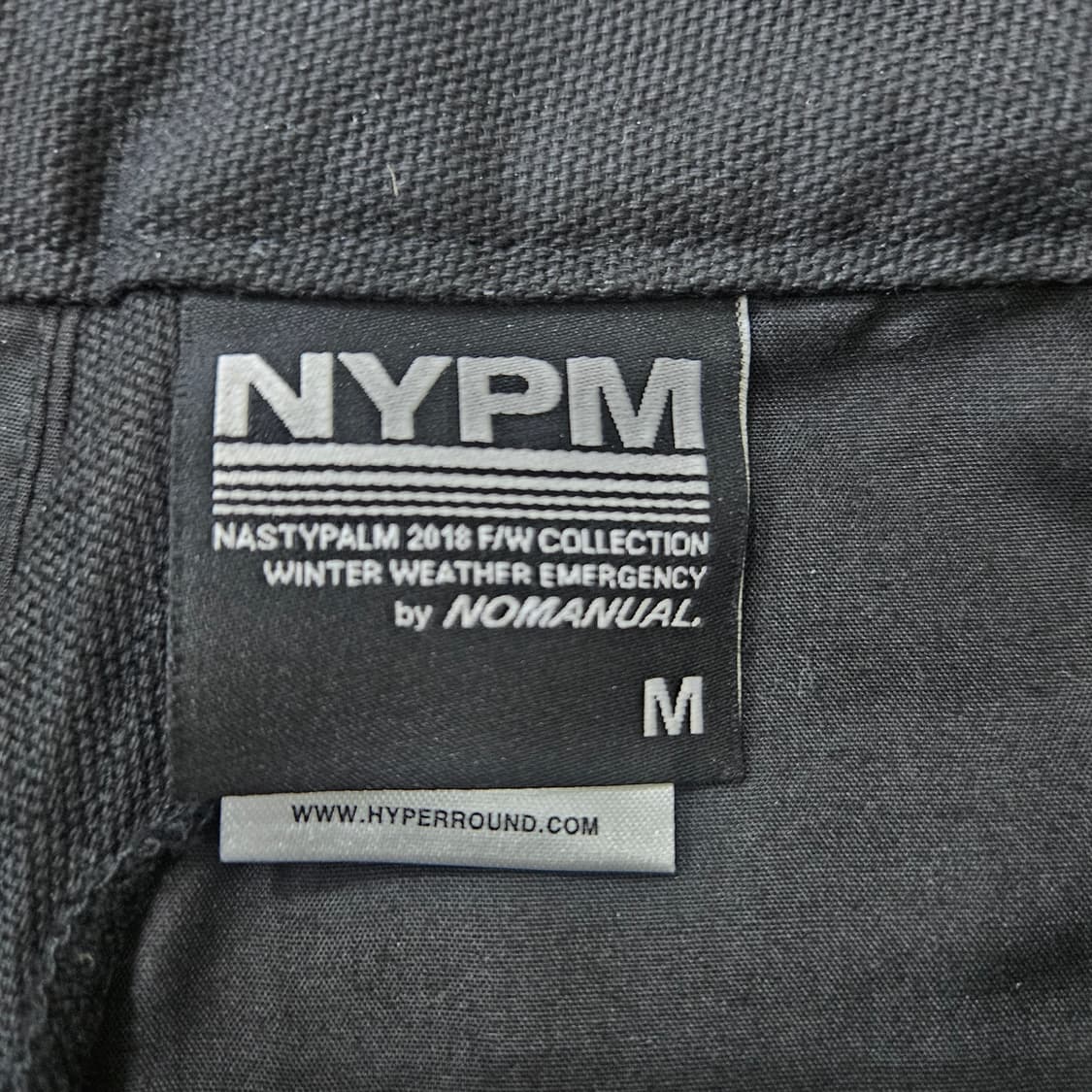 M 네스티팜X노메뉴얼 블랙 치노팬츠 0401Y 상품이미지3