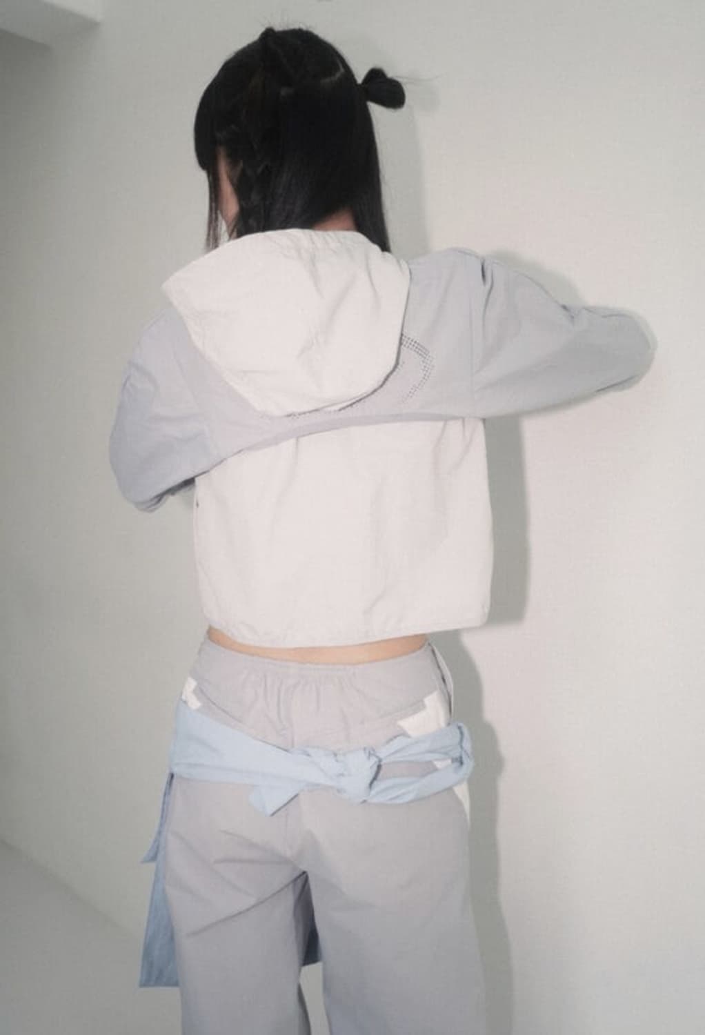 허그유어스킨 윈드셀 볼레로 그레이 상품이미지3