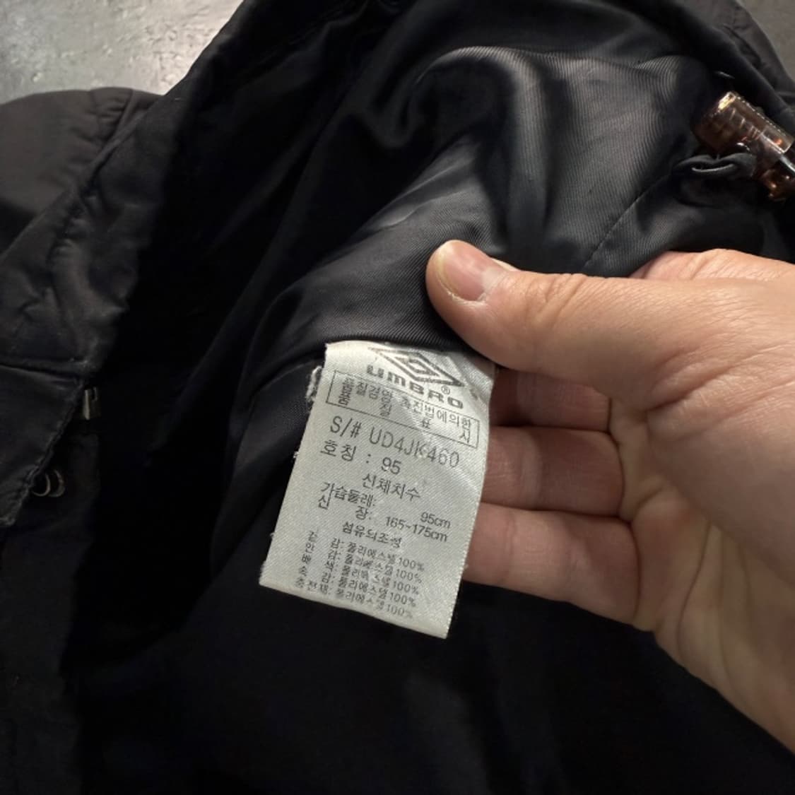 100 엄브로 잉글랜드 패딩  상품이미지5