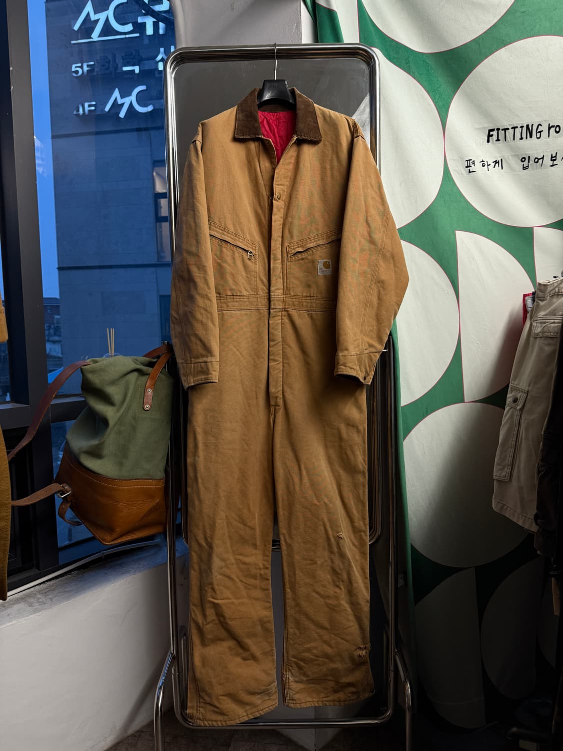 80년대 Carhartt 덕 워크코트 44R 상품이미지1