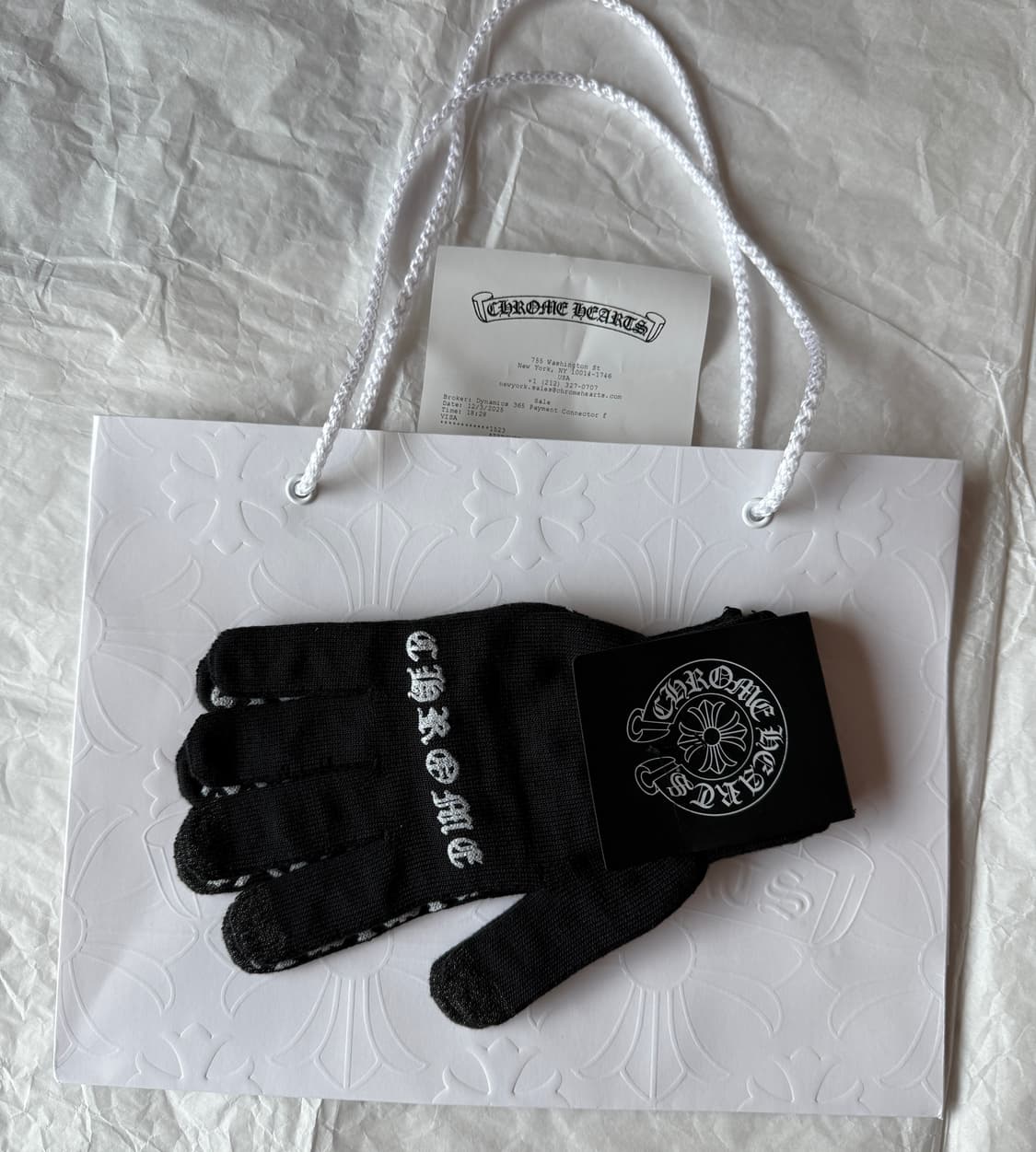 크롬하츠 워크 글러브 블랙 S 사이즈 상품이미지6