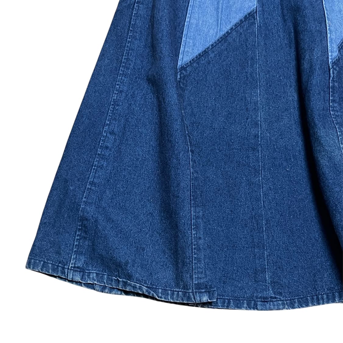 Japanese Vintage Patchwork Denim Skirt 상품이미지4