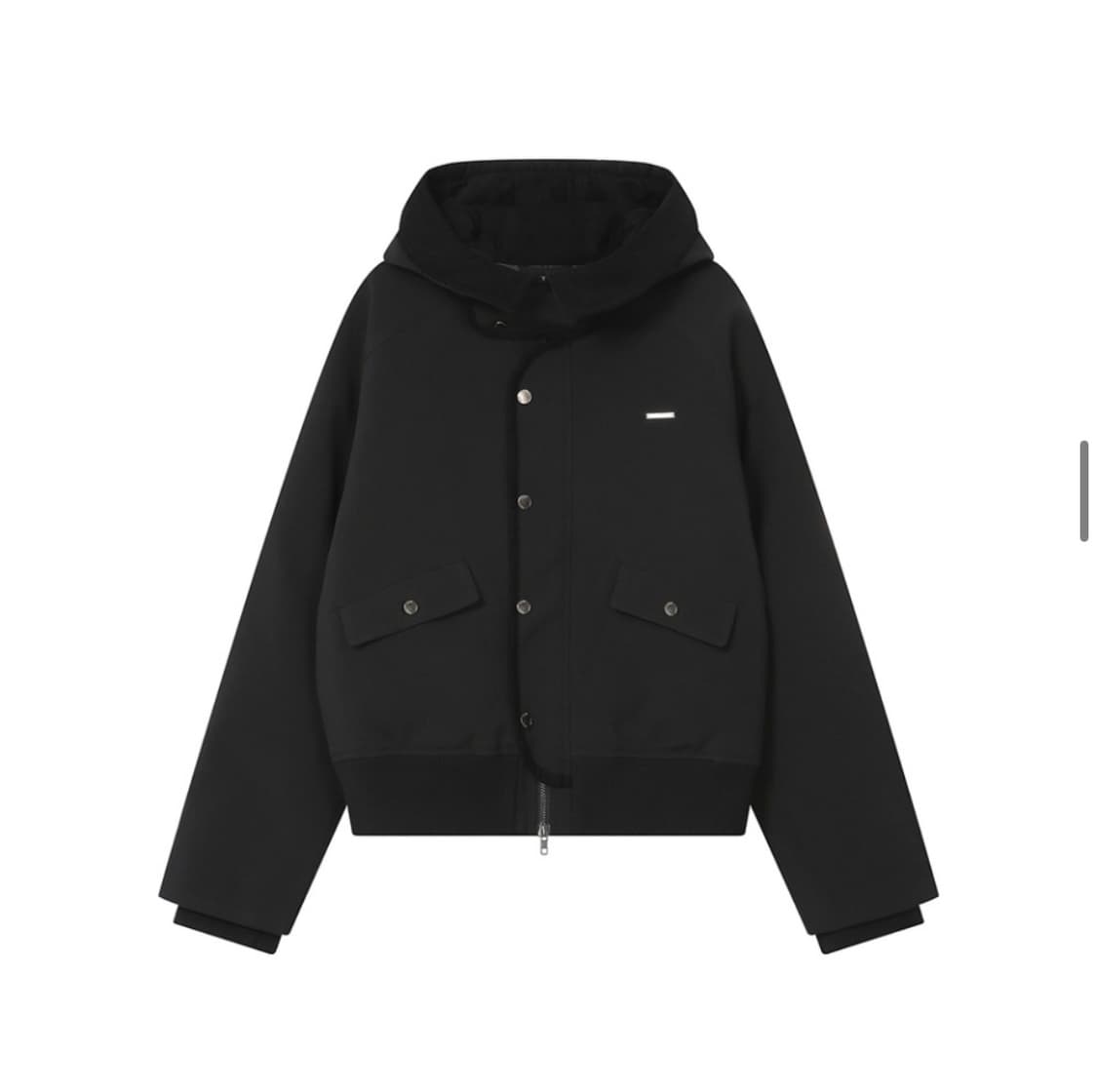 미세키서울 Wellon bomber jacket BLACK 상품이미지1