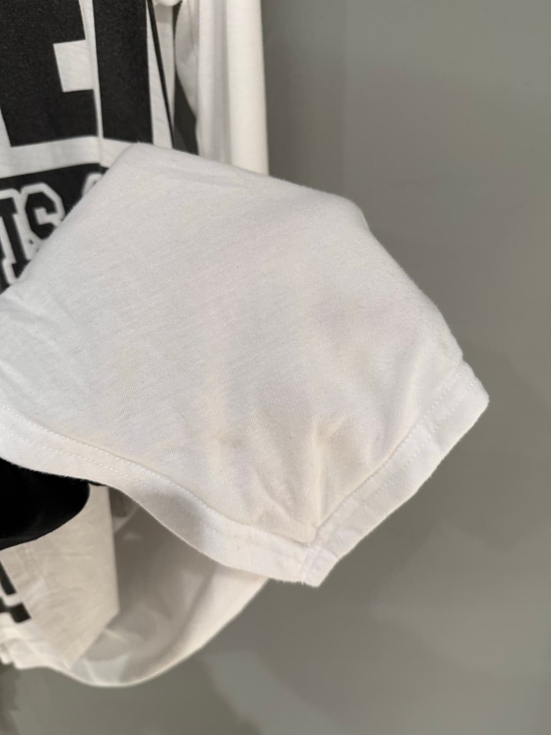 unbalance cutting lettering hood sleeve 상품이미지9