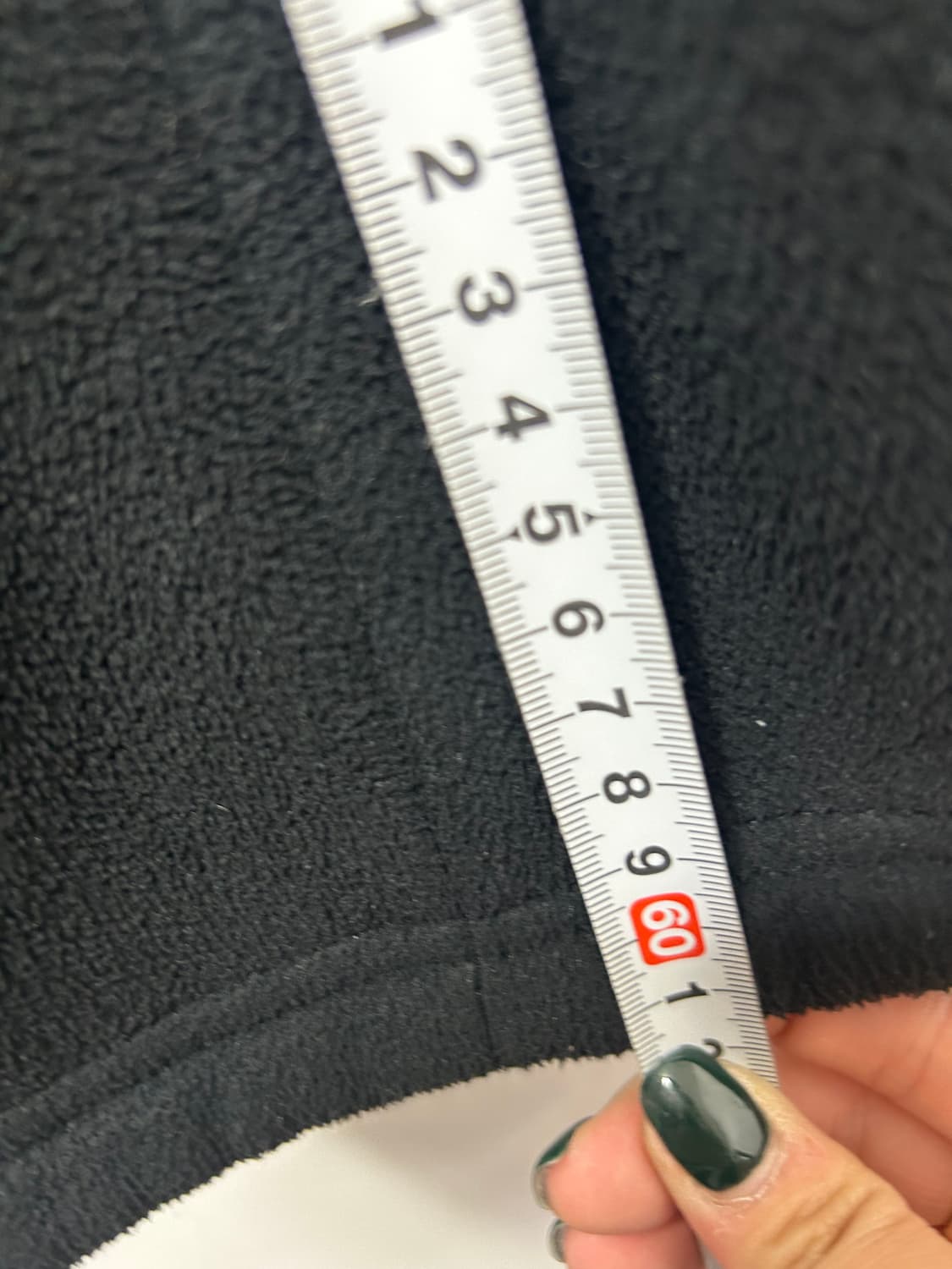 노스페이스 블랙 여성 집업 후리스 자켓 M  상품이미지4