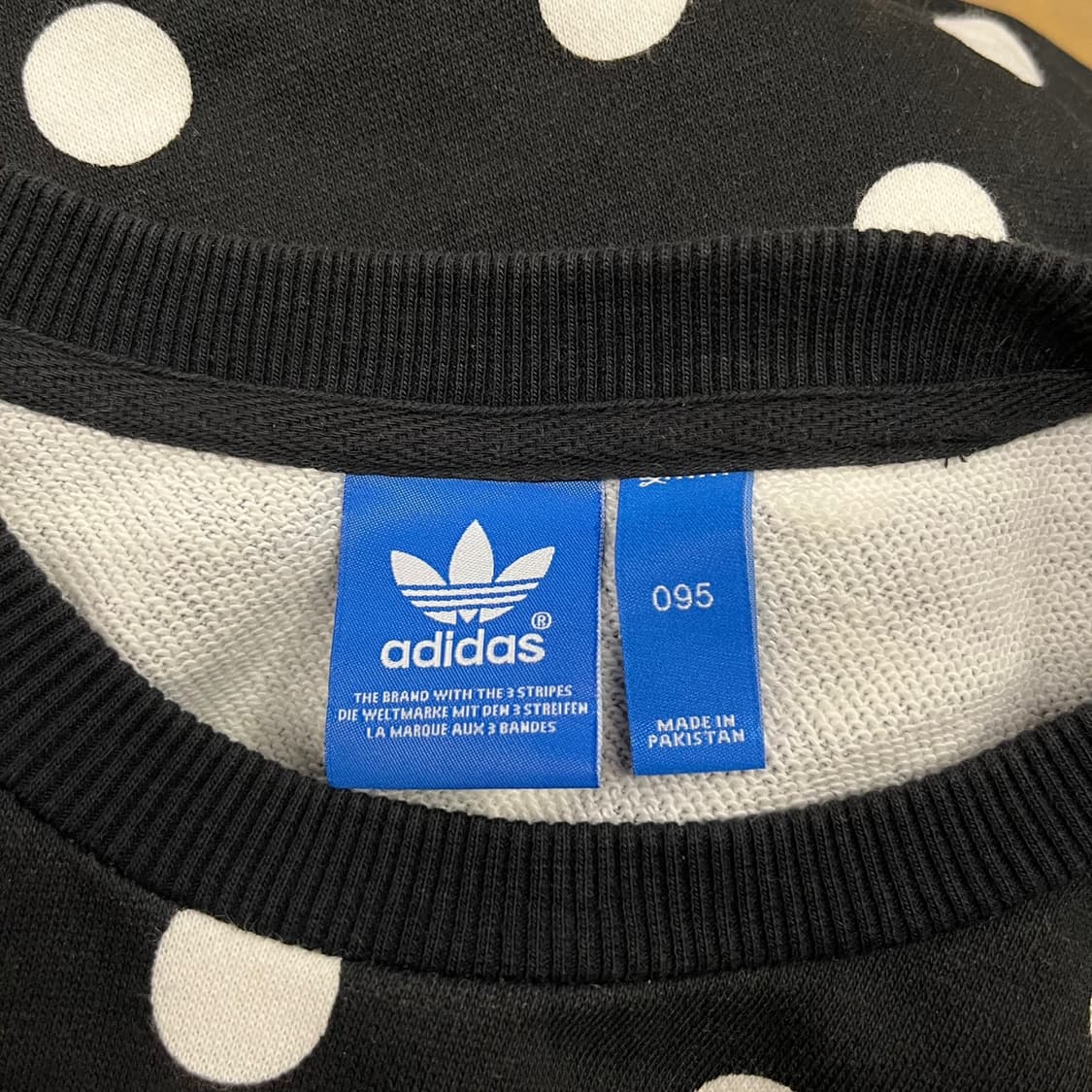 아디다스 도트 땡땡이 맨투맨 95 상품이미지5