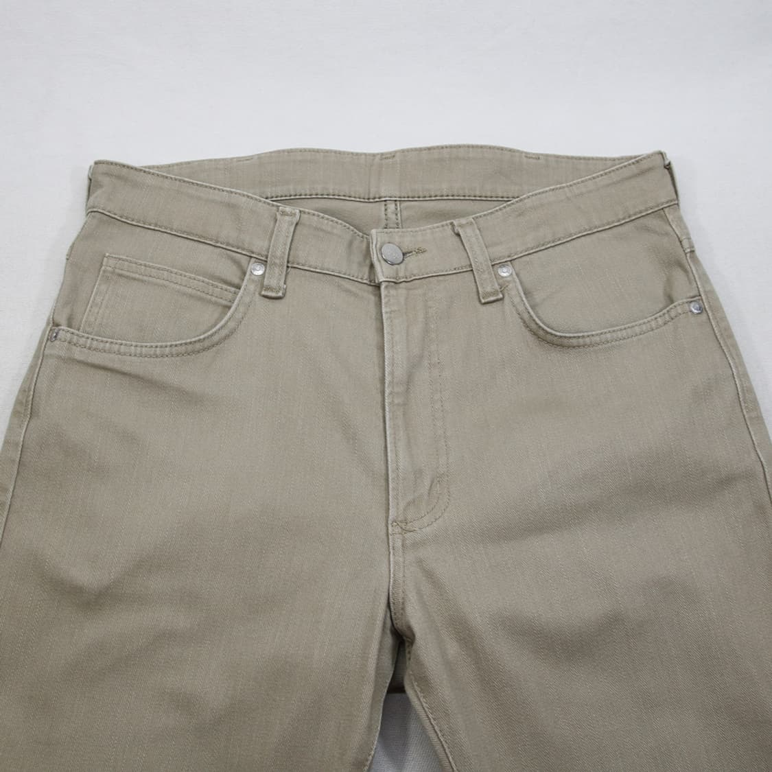 (착용컷) Wrangler 베이지 진 (남성용 33) 상품이미지4