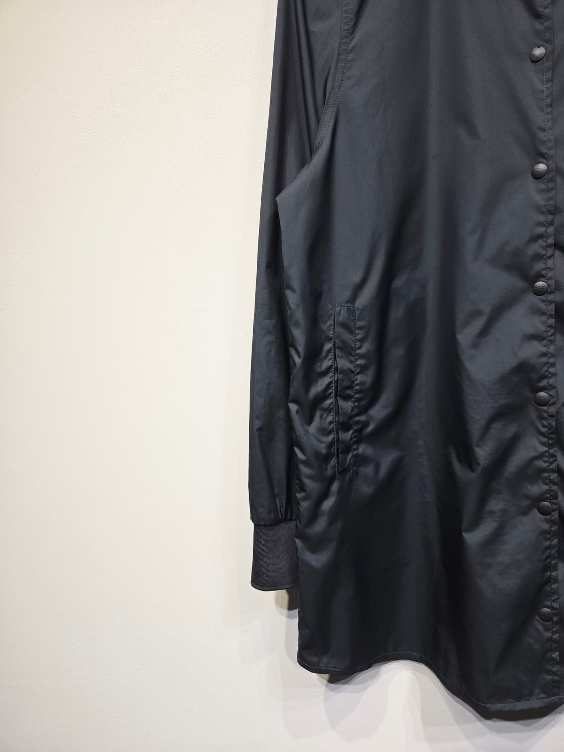 K2 블랙 롱 보머 바람막이 자켓 상품이미지4