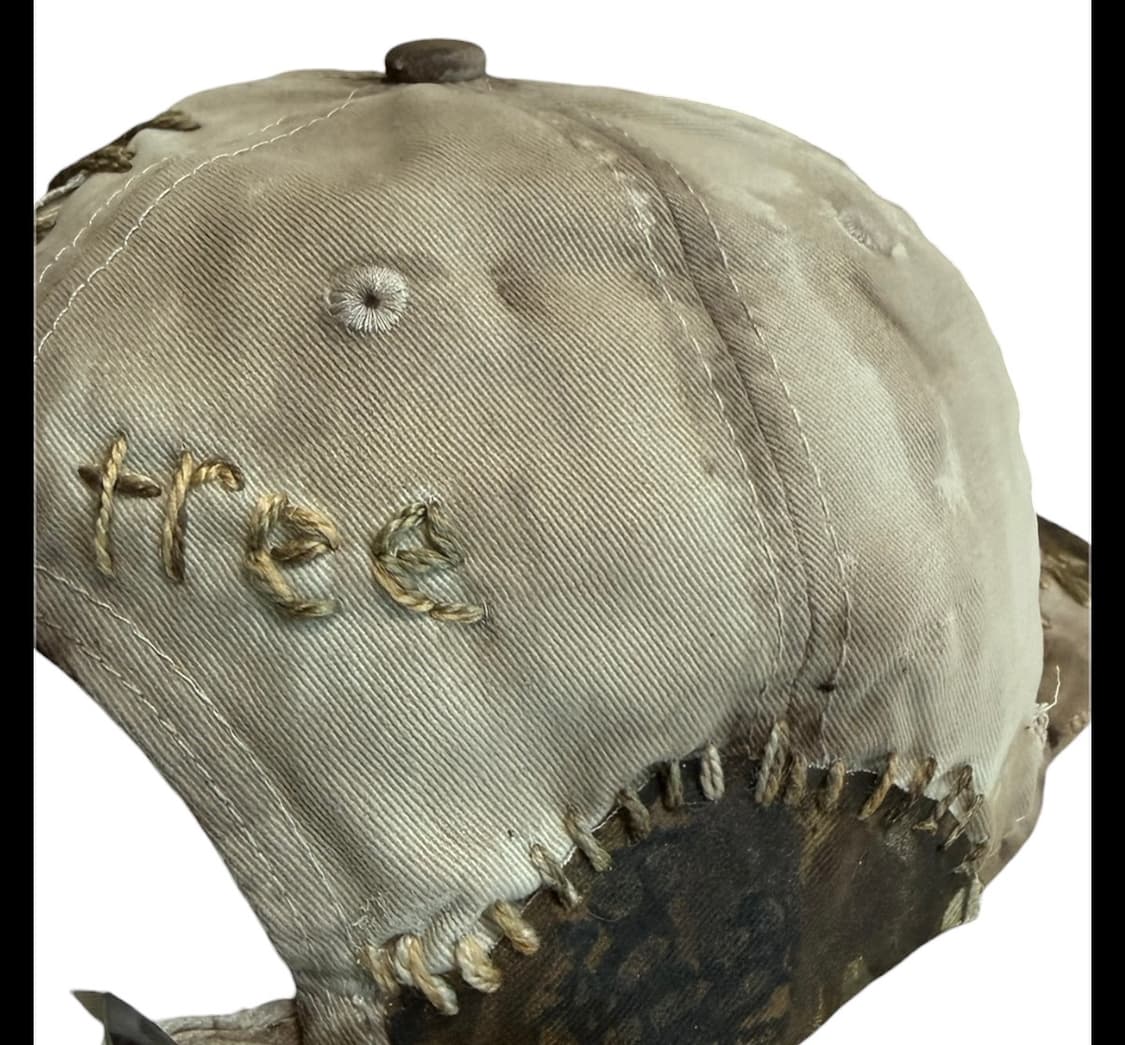 Vintage custom made sashiko cap 상품이미지4