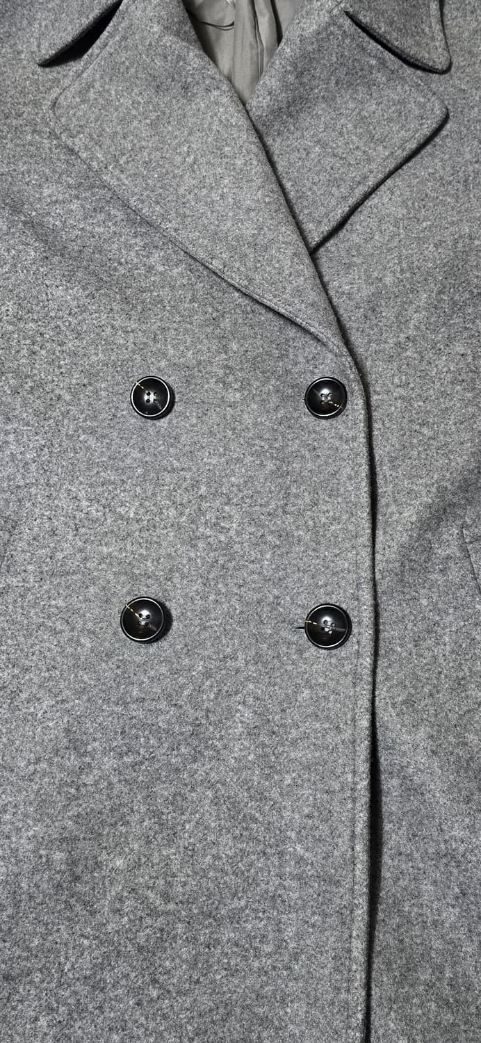 자라 회색 더블 코트 M 사이즈 상품이미지5