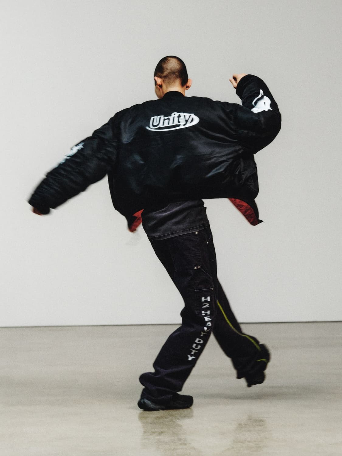 h&m h2 헤론 프레스톤 리버시블 보머 재킷 ma-1 상품이미지9