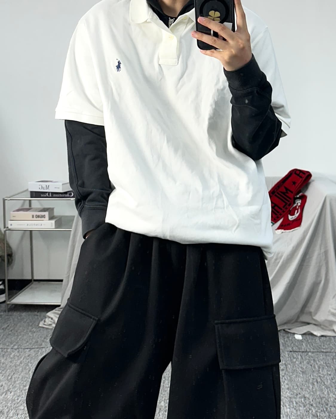 폴로 랄프로렌 화이트 pk 2XL 상품이미지3
