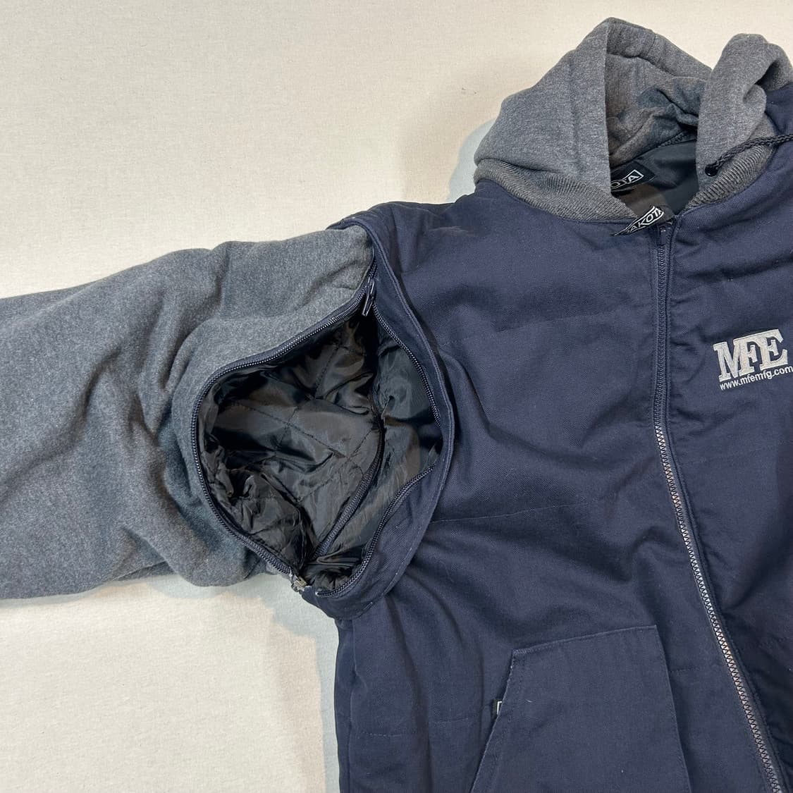 XL) Dakota 다코타 USA 후드 워크 자켓 네이비 상품이미지5