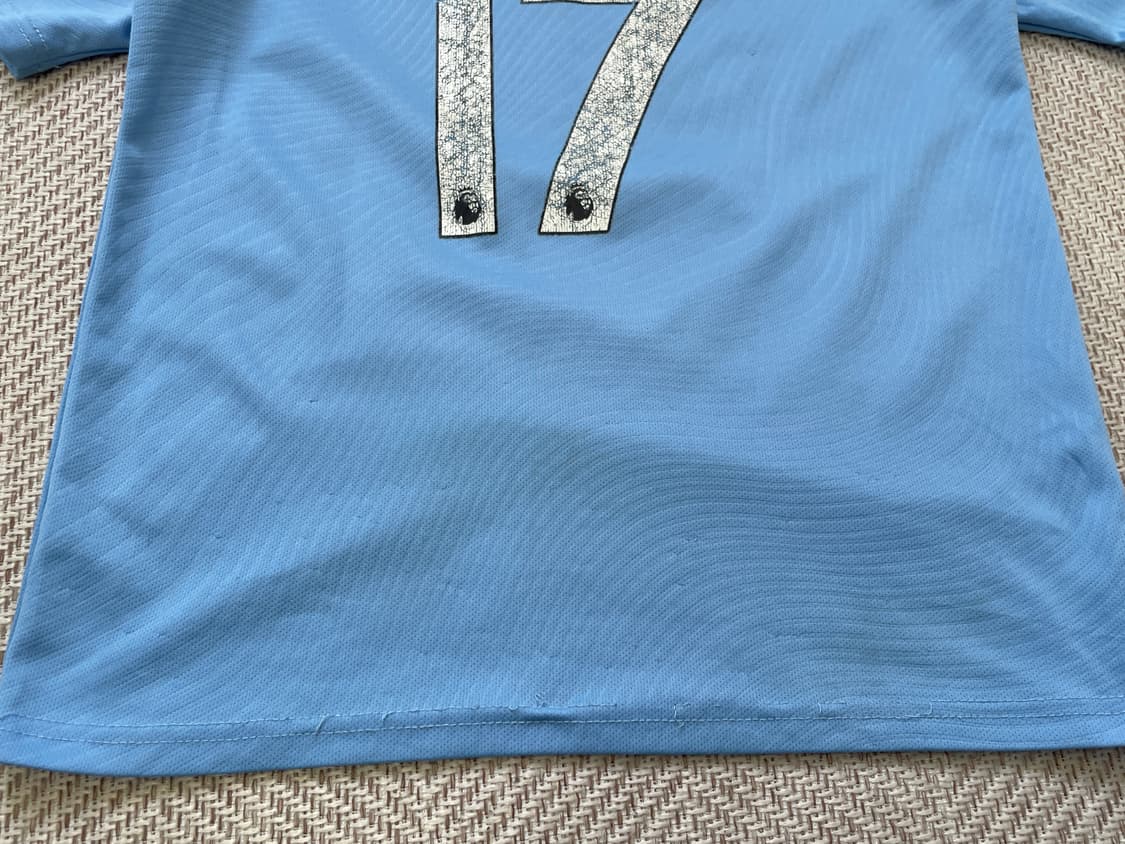 맨체스터 시티  데 브라위너 17 유니폼  J04402 상품이미지6