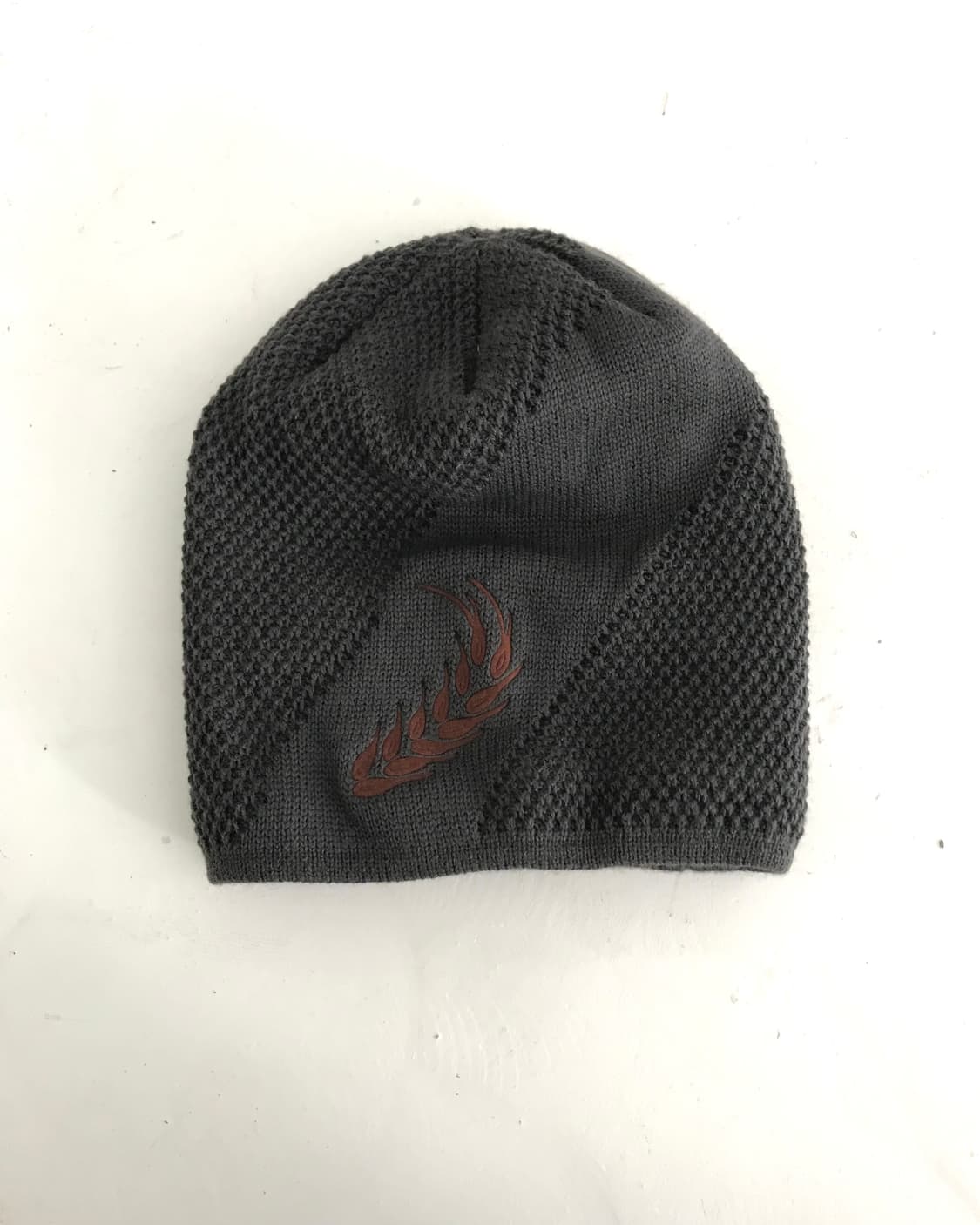 Waffle knit 🌾 loose fit binnie  상품이미지1