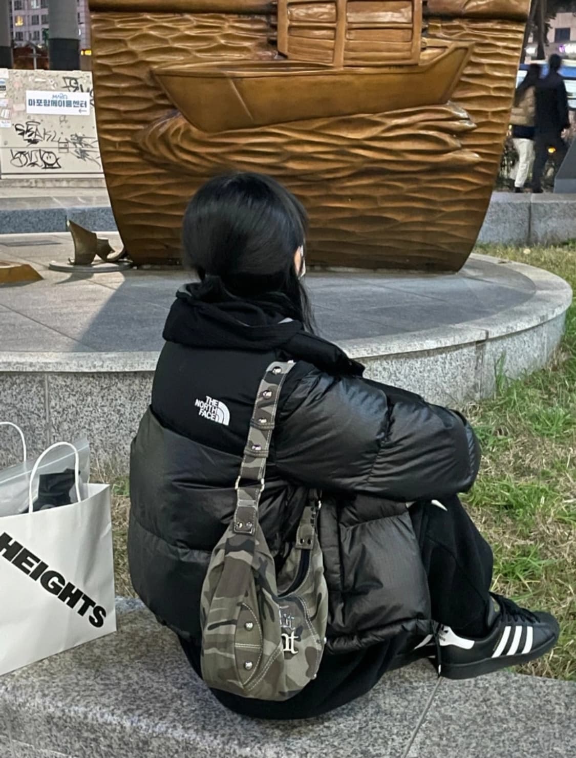 쓰리타임즈 카고 조니백 상품이미지1