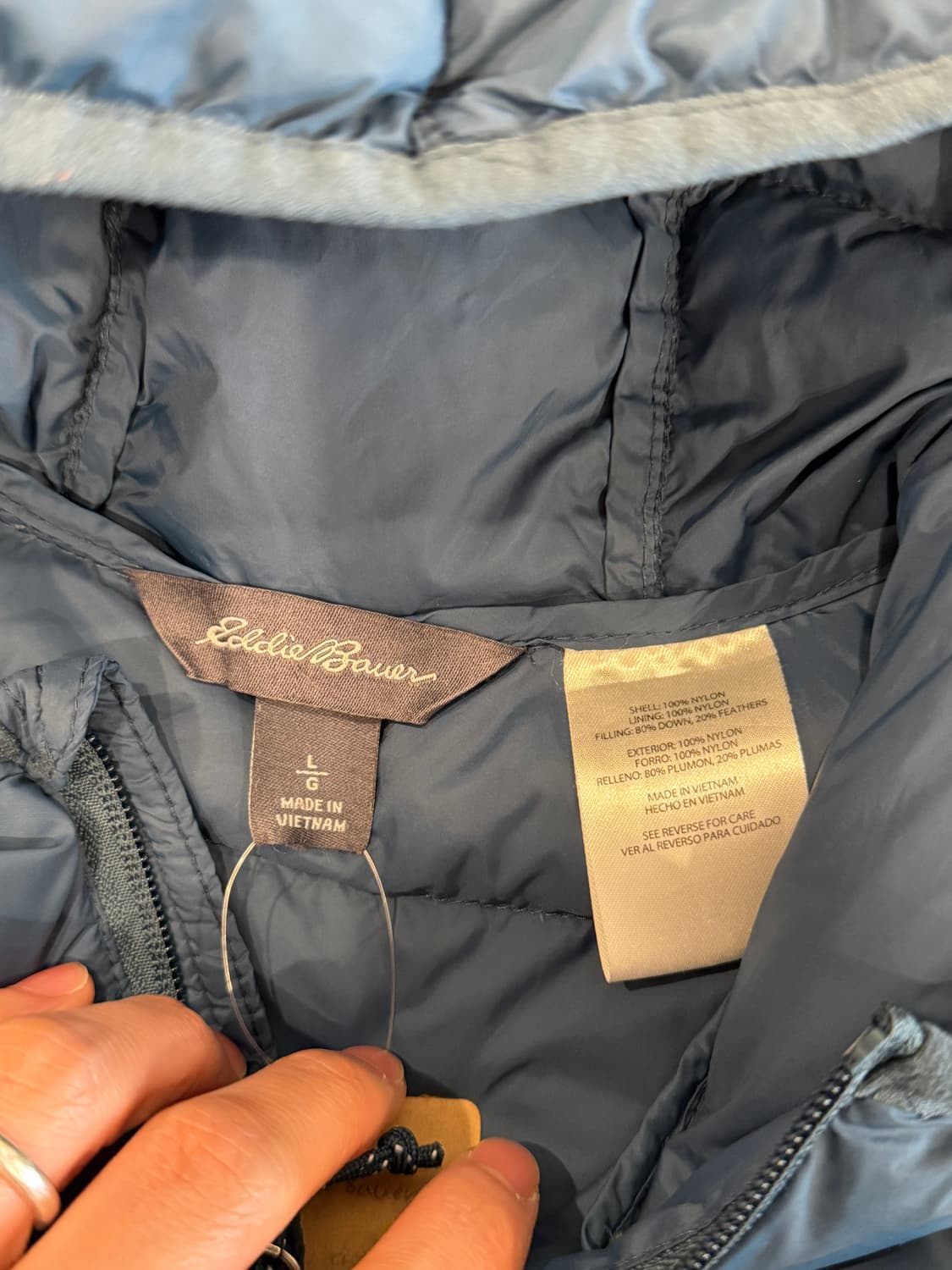 Eddie Bauer 에디바우어 다운 라이트 패딩 푸퍼 자켓 상품이미지9