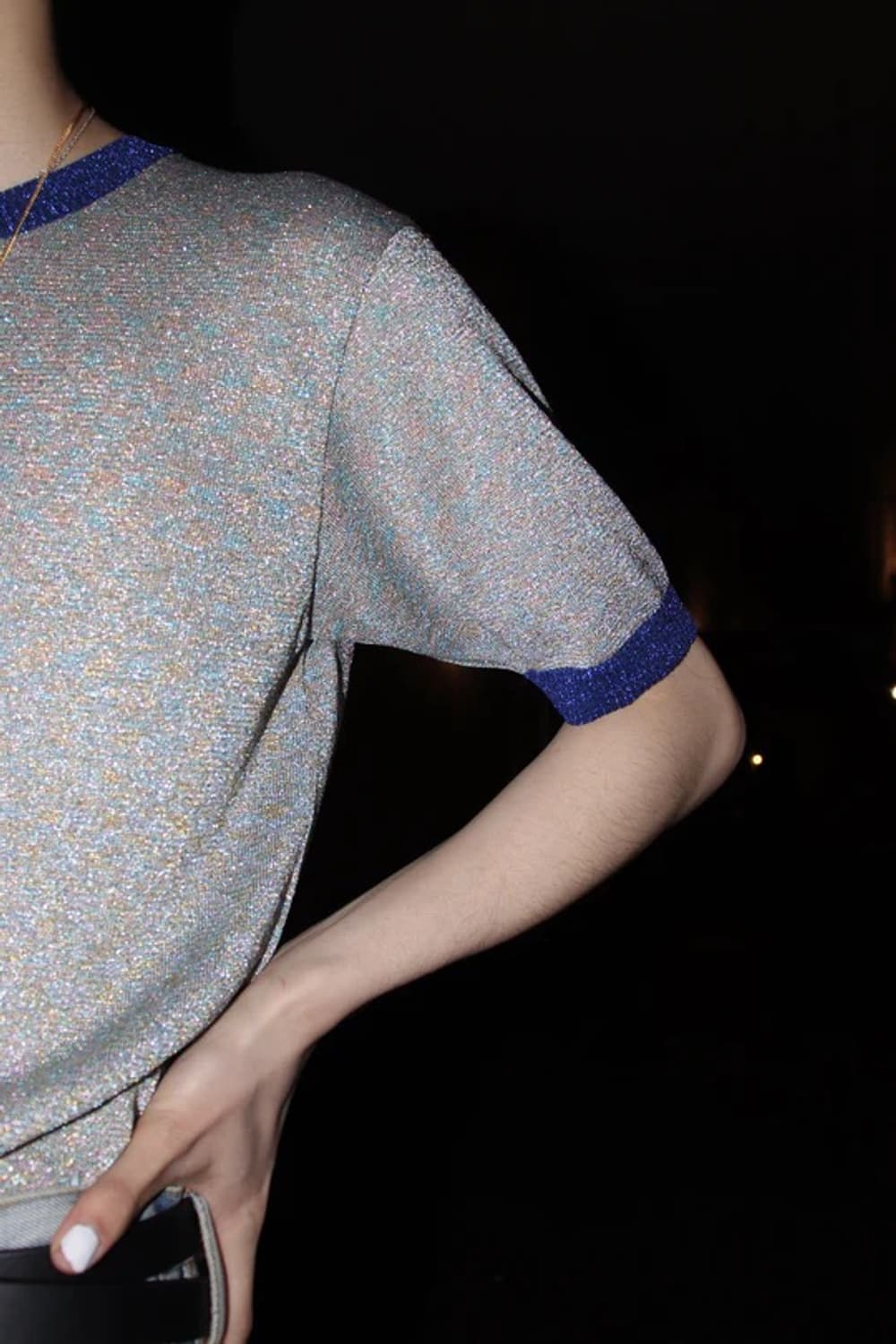 Bed J.W Ford 23ss trim knitting 티셔츠 상품이미지6