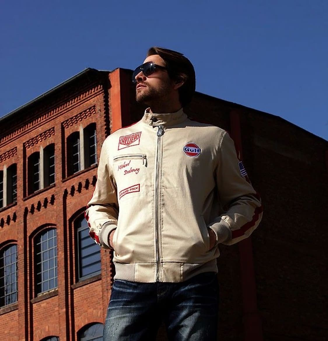 Grandprix Gulf Racing Jacket 레이싱자켓 상품이미지1