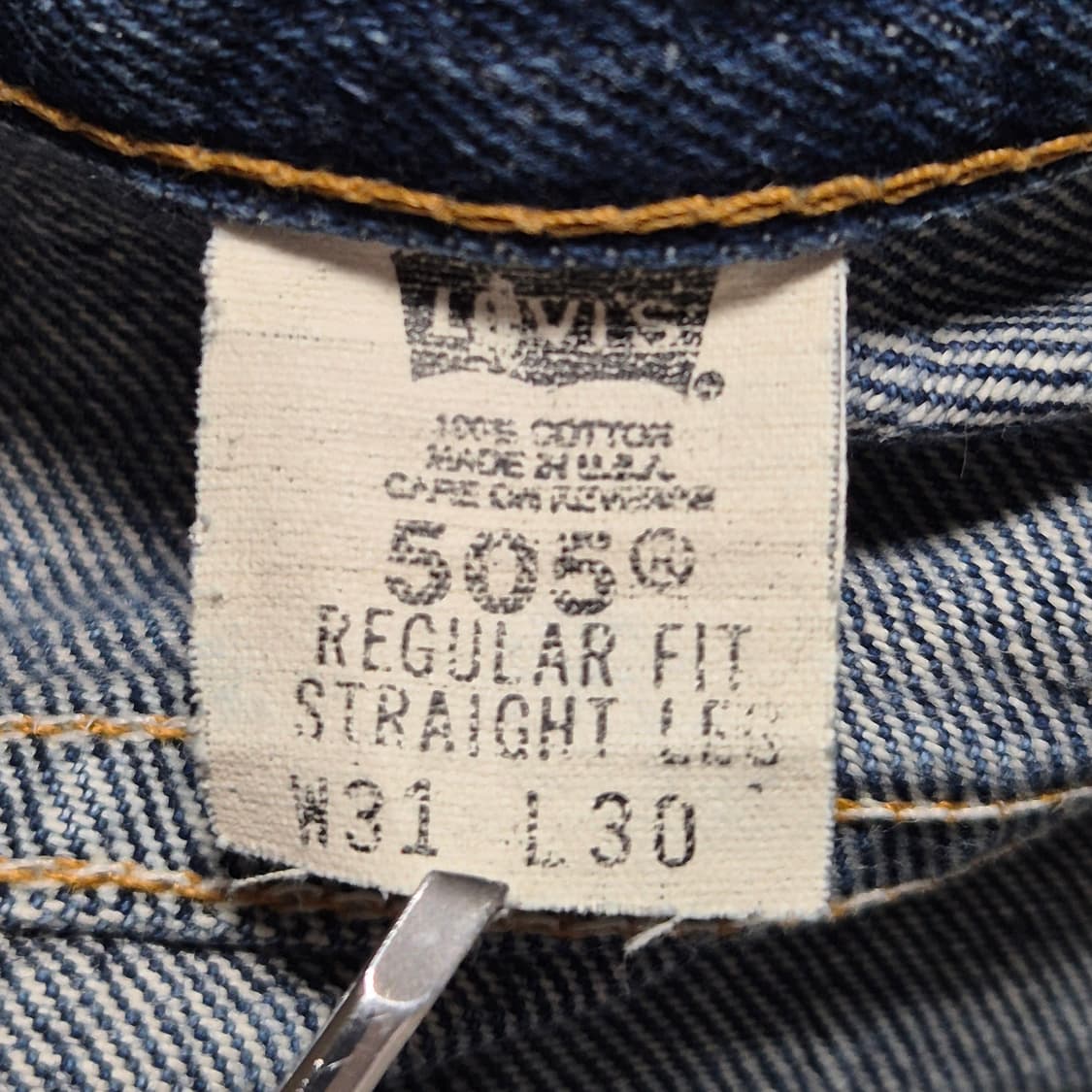 [31] 00s US Made 리바이스505  -421 상품이미지4