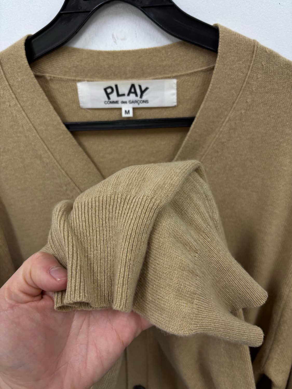 꼼데가르송 국내판 울 가디건 상품이미지4