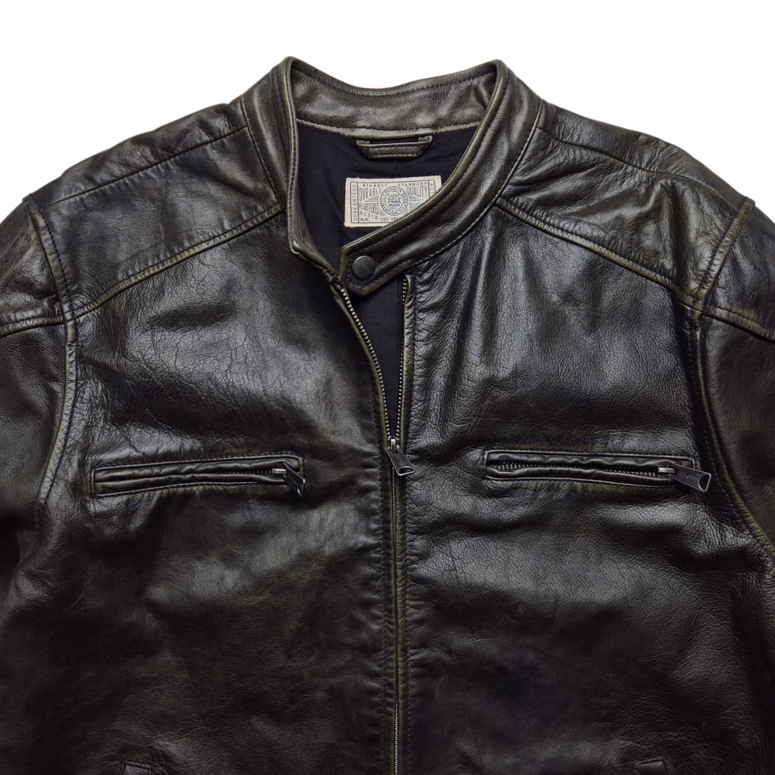 [M] 럭키브랜드 소가죽 자켓  상품이미지3