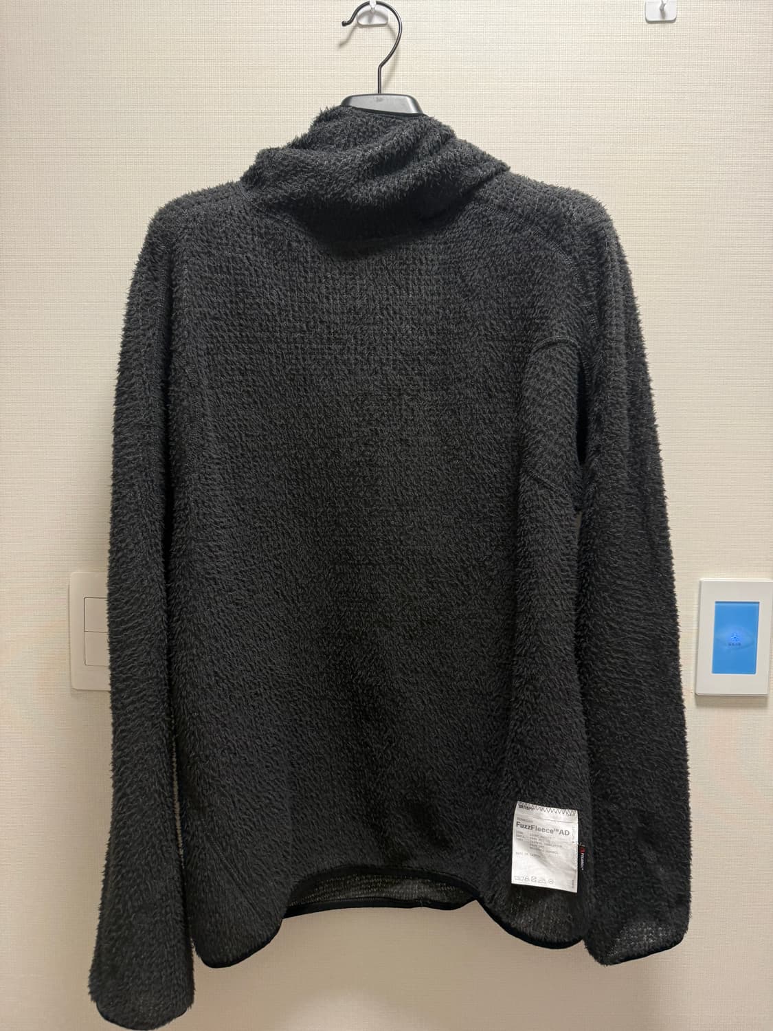 새티스파이 퍼즈 플리스 AD 라이트 후드 팬텀 / L 상품이미지1