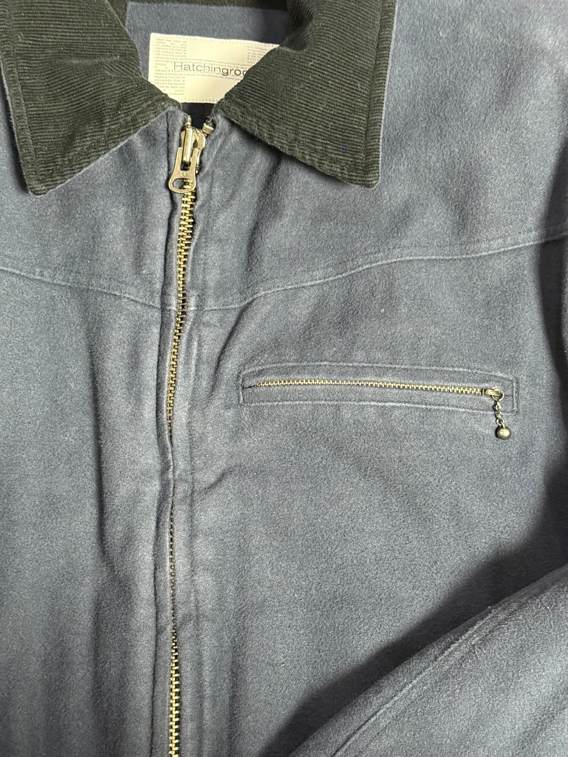 해칭룸 vtg 봄버 네이비 (3) 상품이미지4