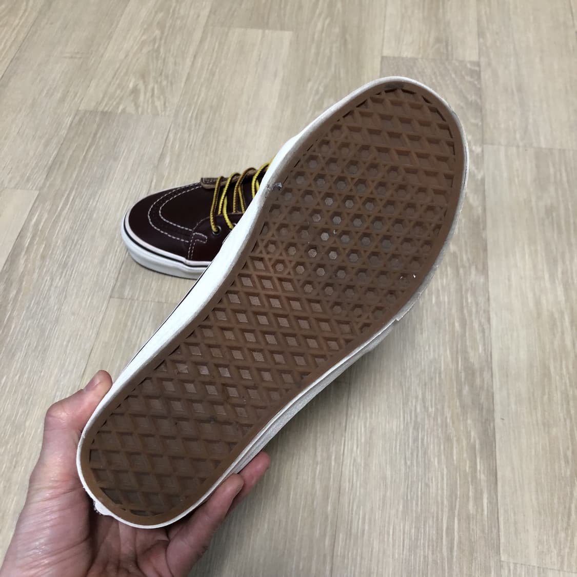(265) 반스 VANS SK8-HI 그라운드 브레이커스 버건디 레더 상품이미지6