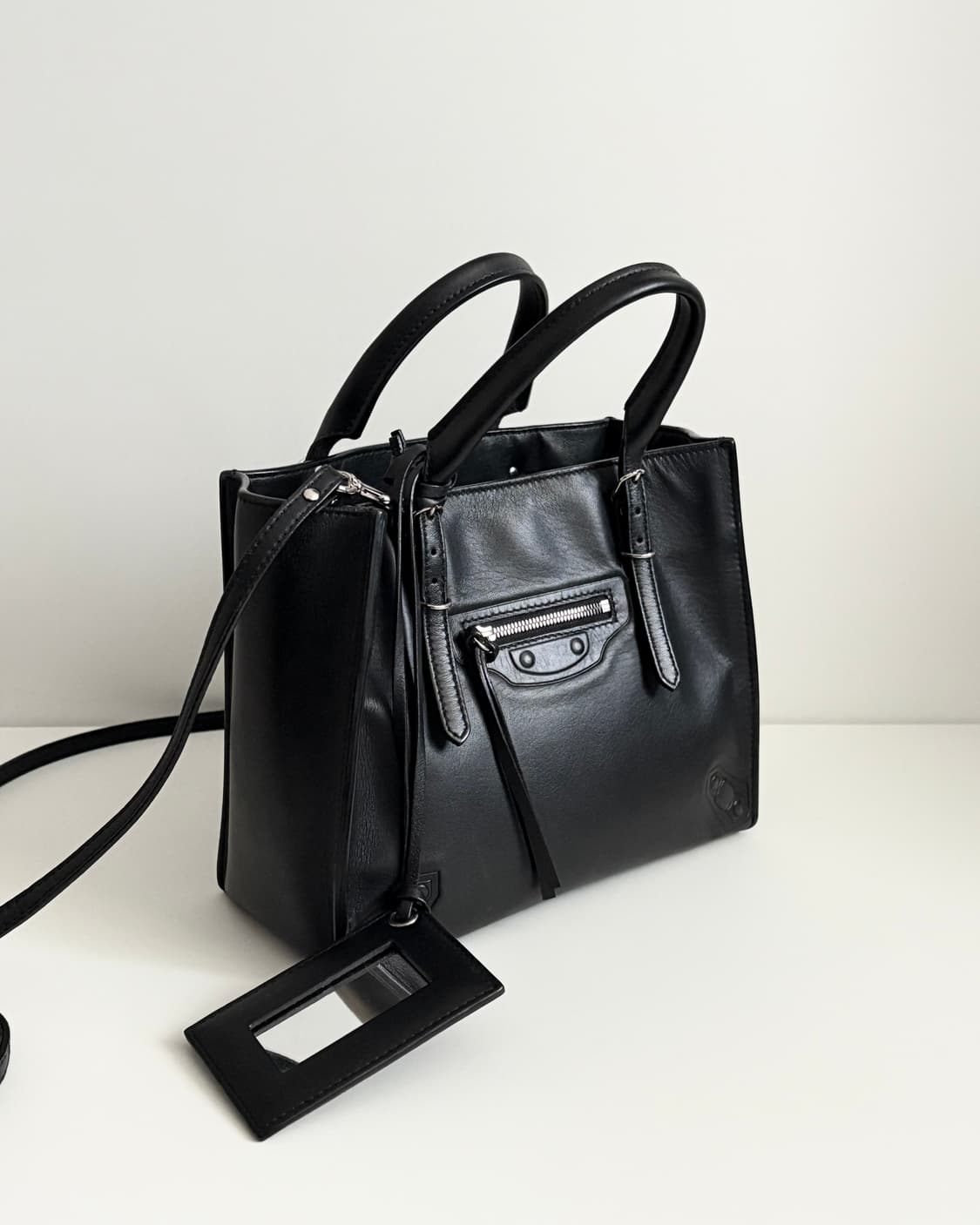 BALENCIAGA 발렌시아가 파피에르 A4 토트&숄더백 미니 - bla 상품이미지2