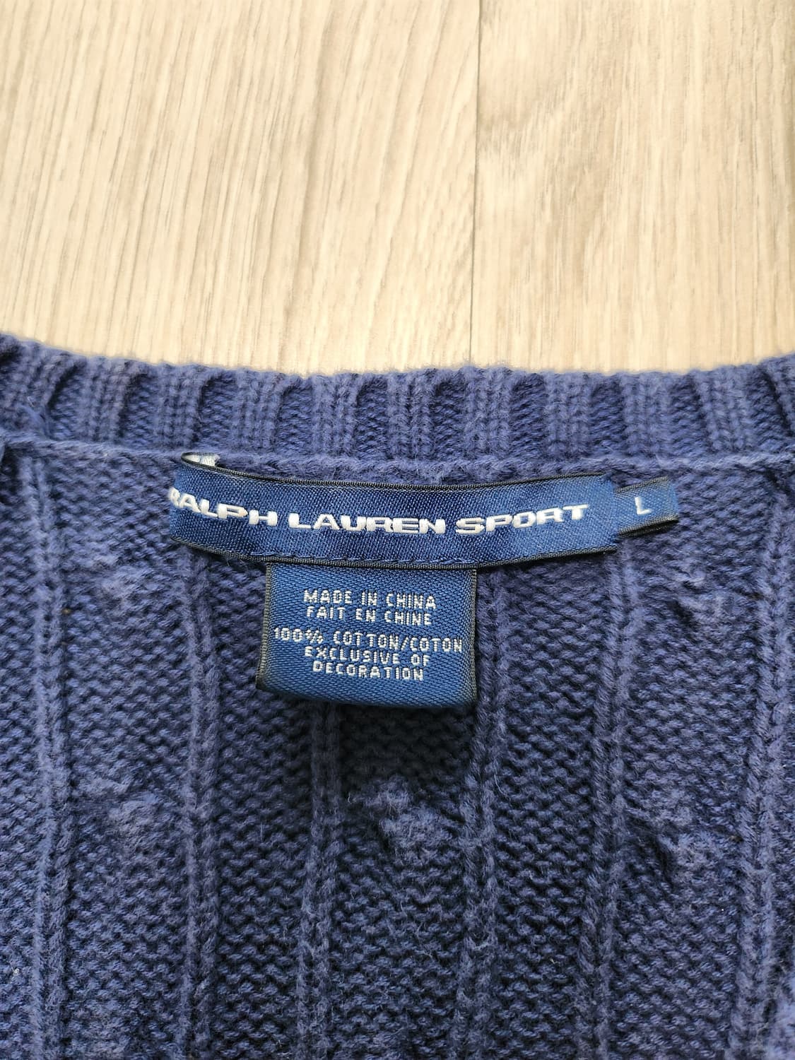 폴로 랄프로렌스포츠 니트(L 상품이미지6