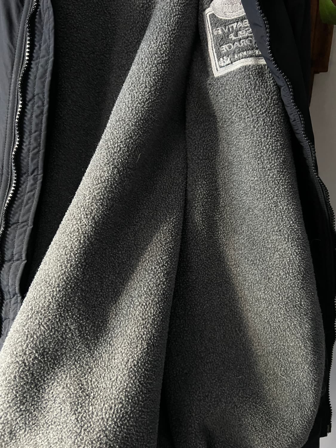 [XL]엘엘빈 USA 플리스 라이닝 블랙 웜업 자켓 상품이미지7