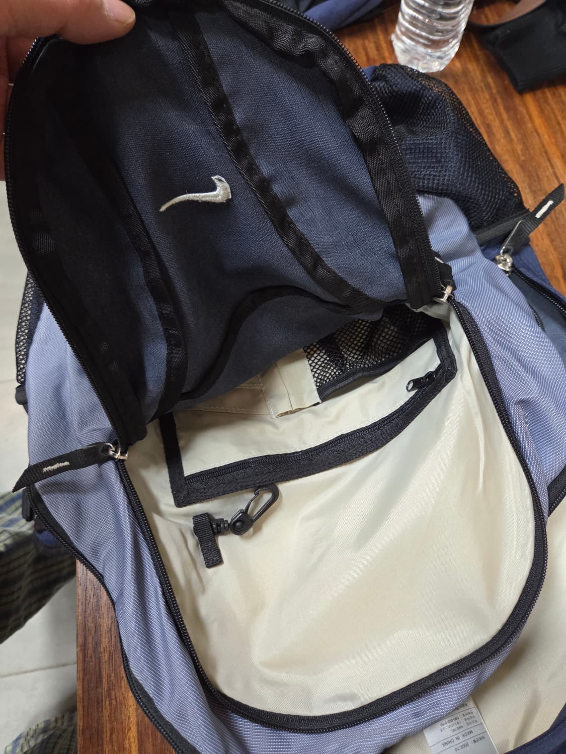 나이키 올드스쿨 빈티지 00s 립스타 배색 백팩  상품이미지5