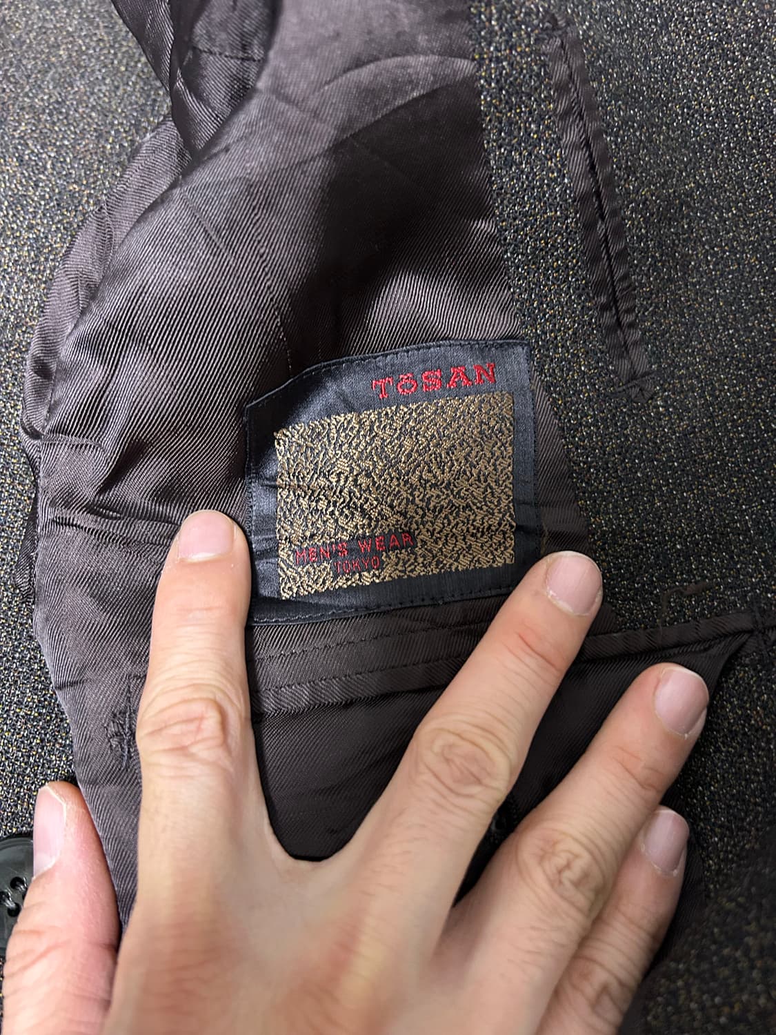 일제 커스텀 울 트랜치코트 사이즈 105 상품이미지3