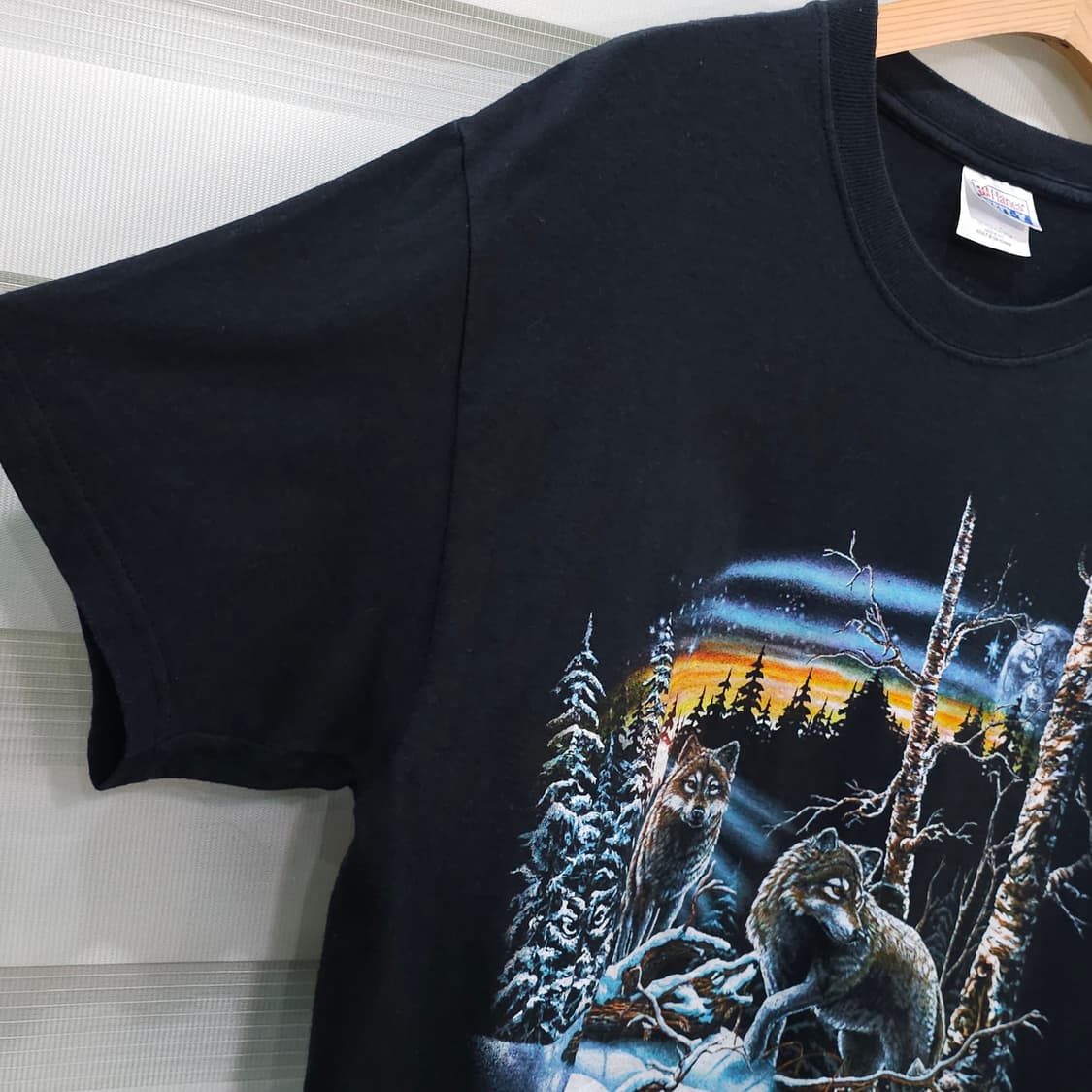 90s HANES 빈티지 반팔티- M 상품이미지5