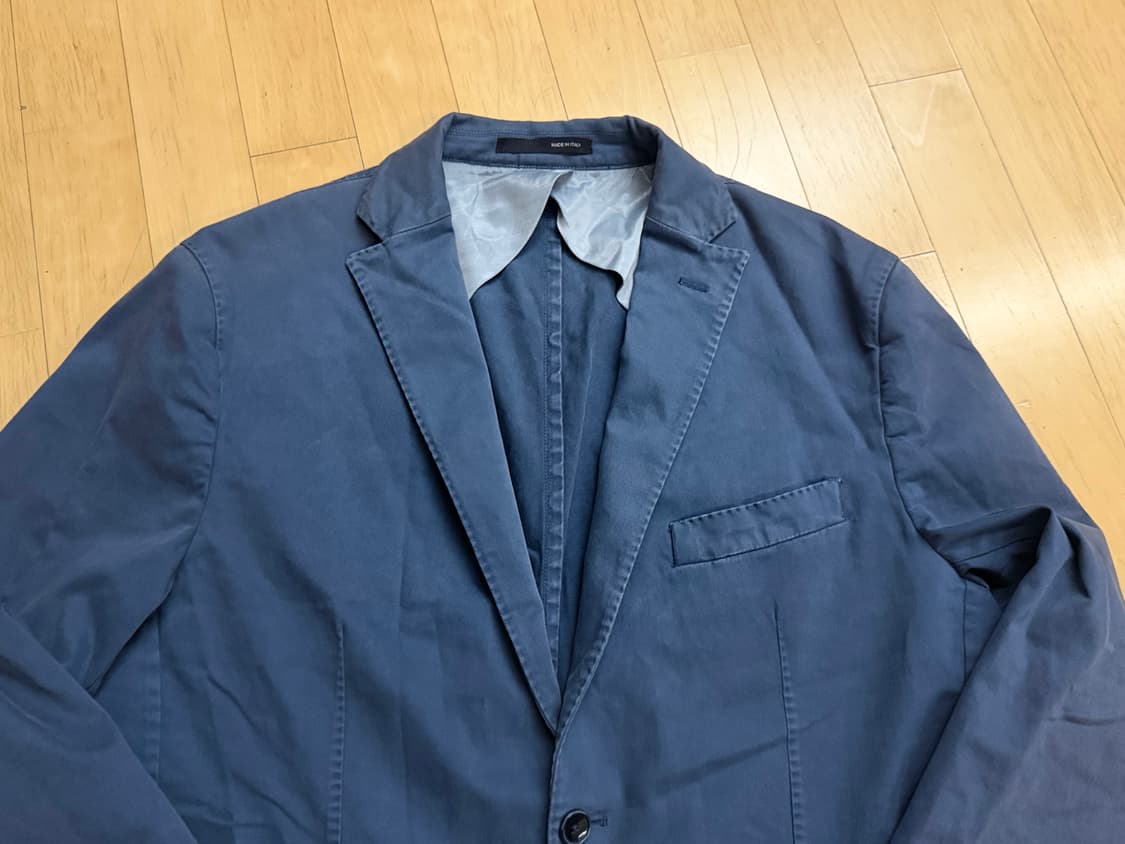 [베나코앤폰타나] 2버튼 블루 자켓 상품이미지2