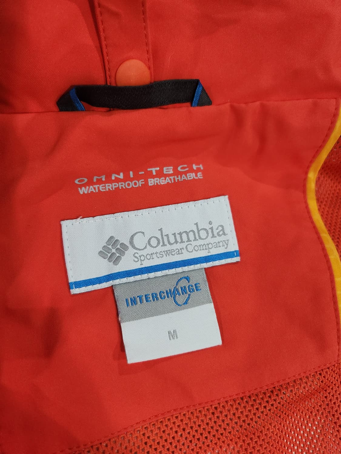 //Columbia 옴니테크 후드 바람막이 자켓 M 상품이미지5