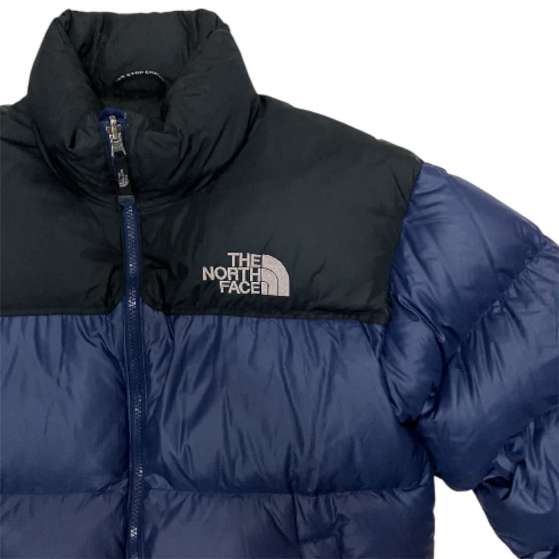 노스페이스 숏 블루 패딩 점퍼 95 상품이미지3
