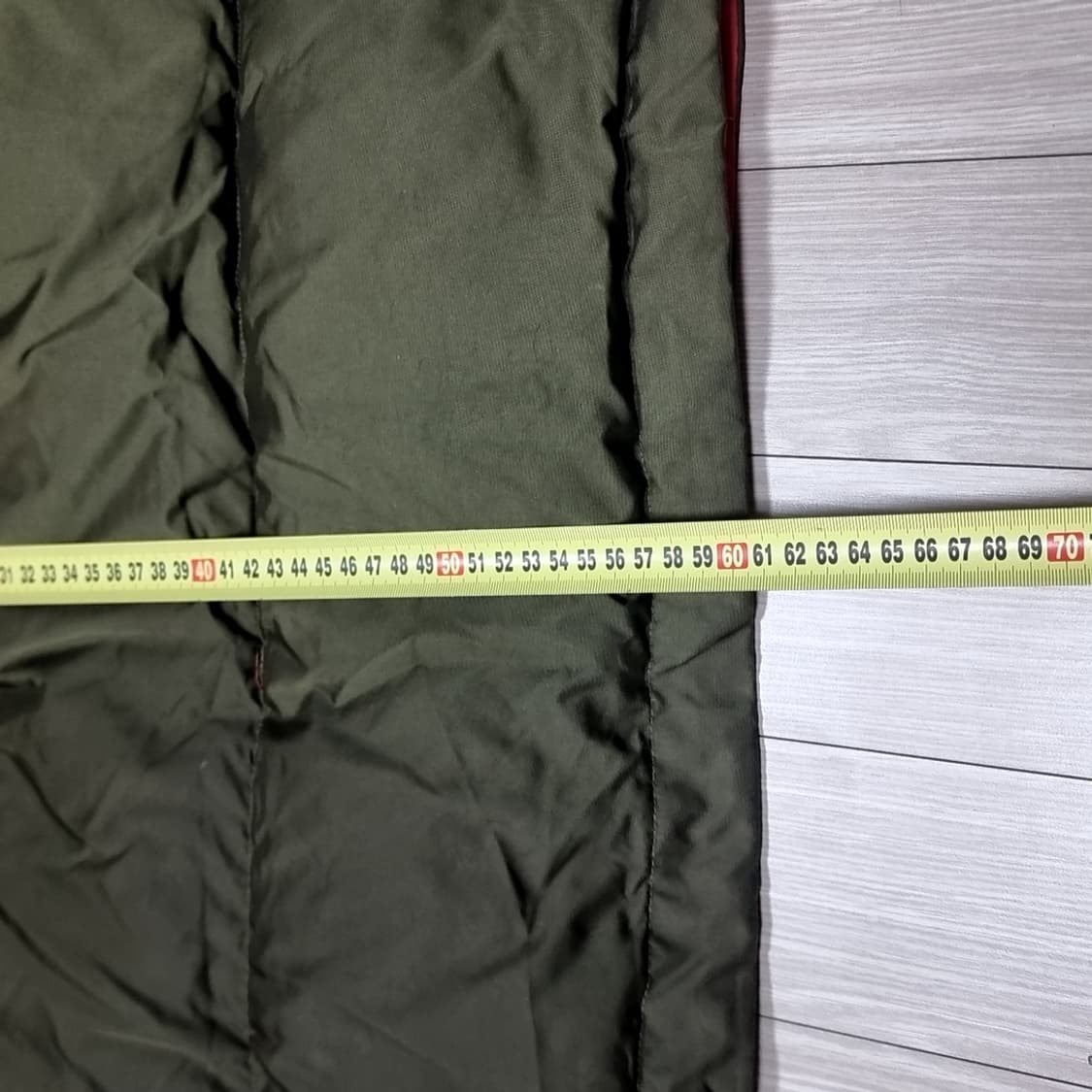 랄프로렌 카키색 후드 오리털 패딩 점퍼(95-100) 상품이미지6