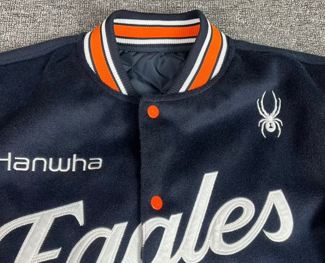 한화 이글스 25 어센틱 플러스 라인 레거시 리버시블 점퍼 M 상품이미지3