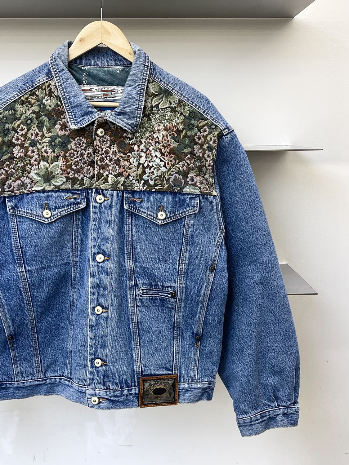 케니스 80s 플로럴 태피스트리 데님 자켓 상품이미지2