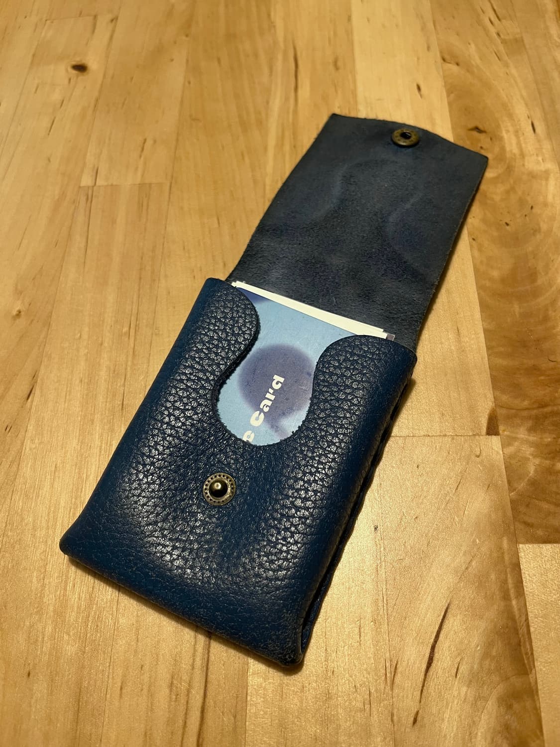 핸드메이드 천연가죽 카드지갑 (한땀한땀 손바느질) 상품이미지3