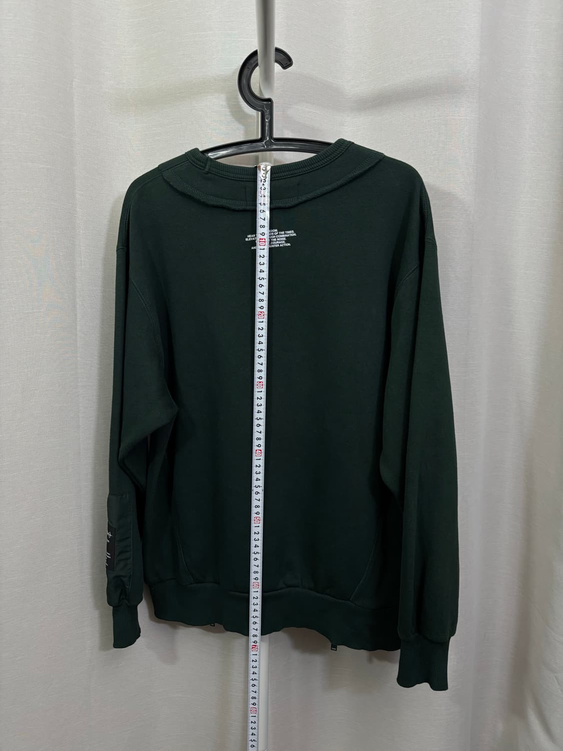 GU x Undercover 언더커버  L 오버핏 헤비웨이트 다크그린 상품이미지10