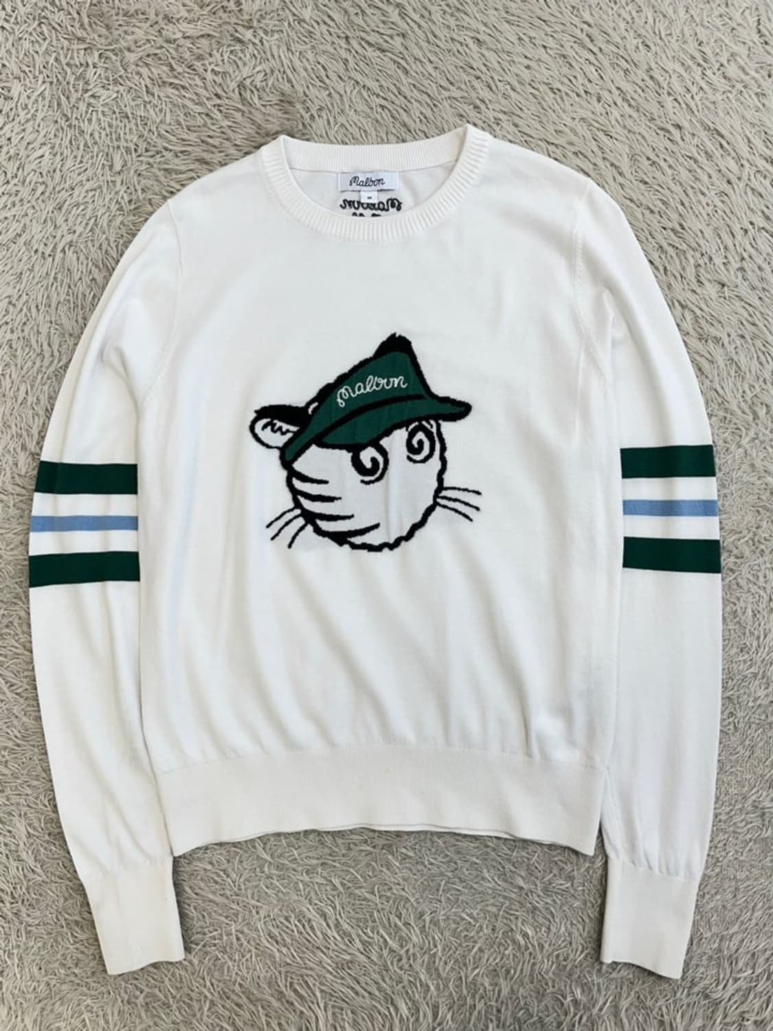 말본 골프 우먼 자카드 니트/#186 상품이미지1