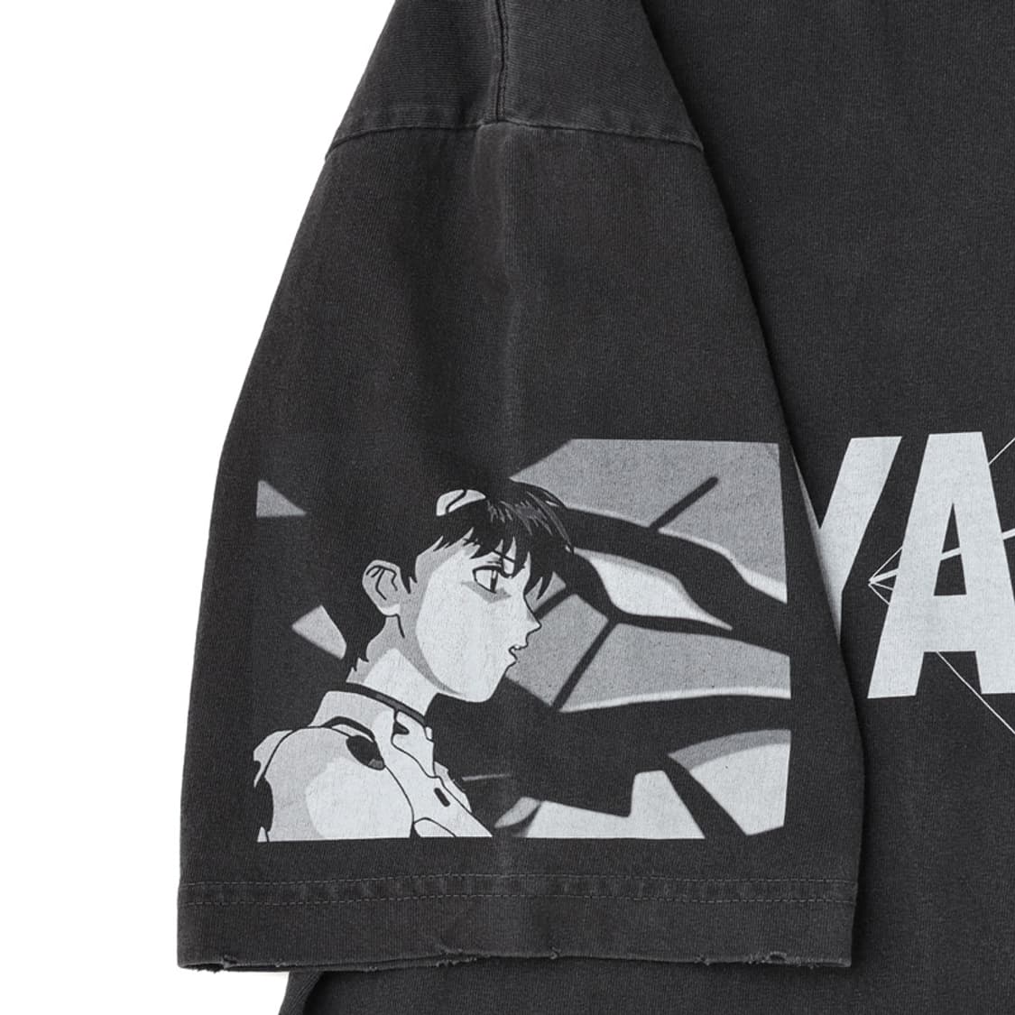 에반게리온 야시마 작전 반팔 티셔츠 블랙 상품이미지4