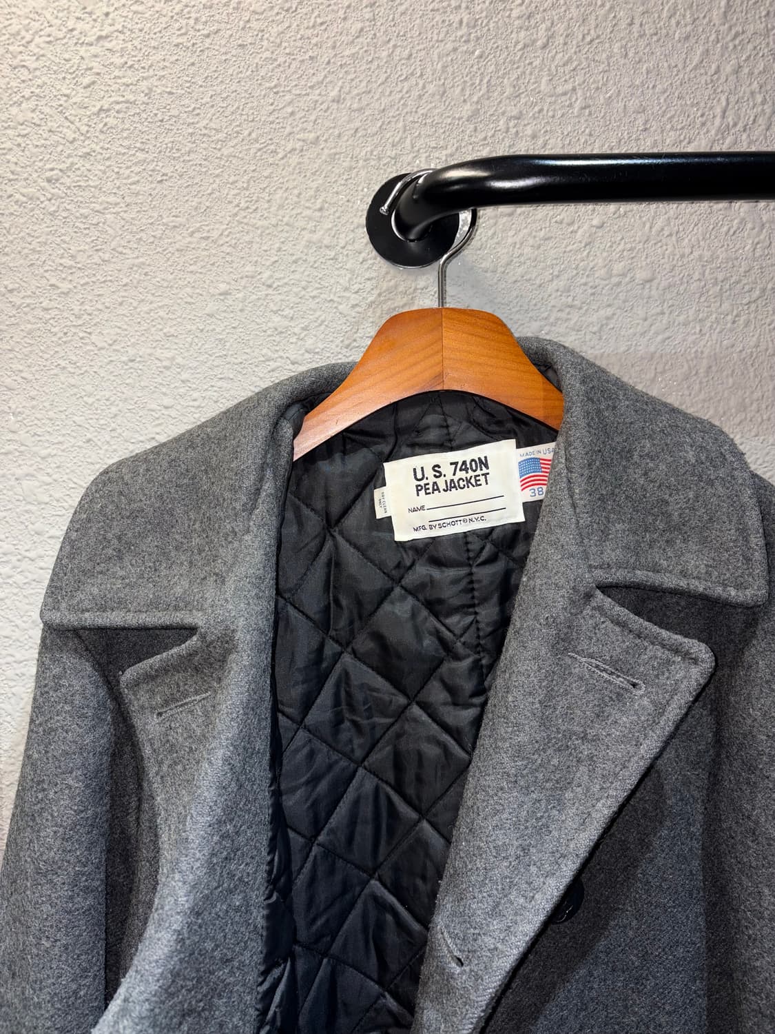 쇼트 더블 피코트 상품이미지4