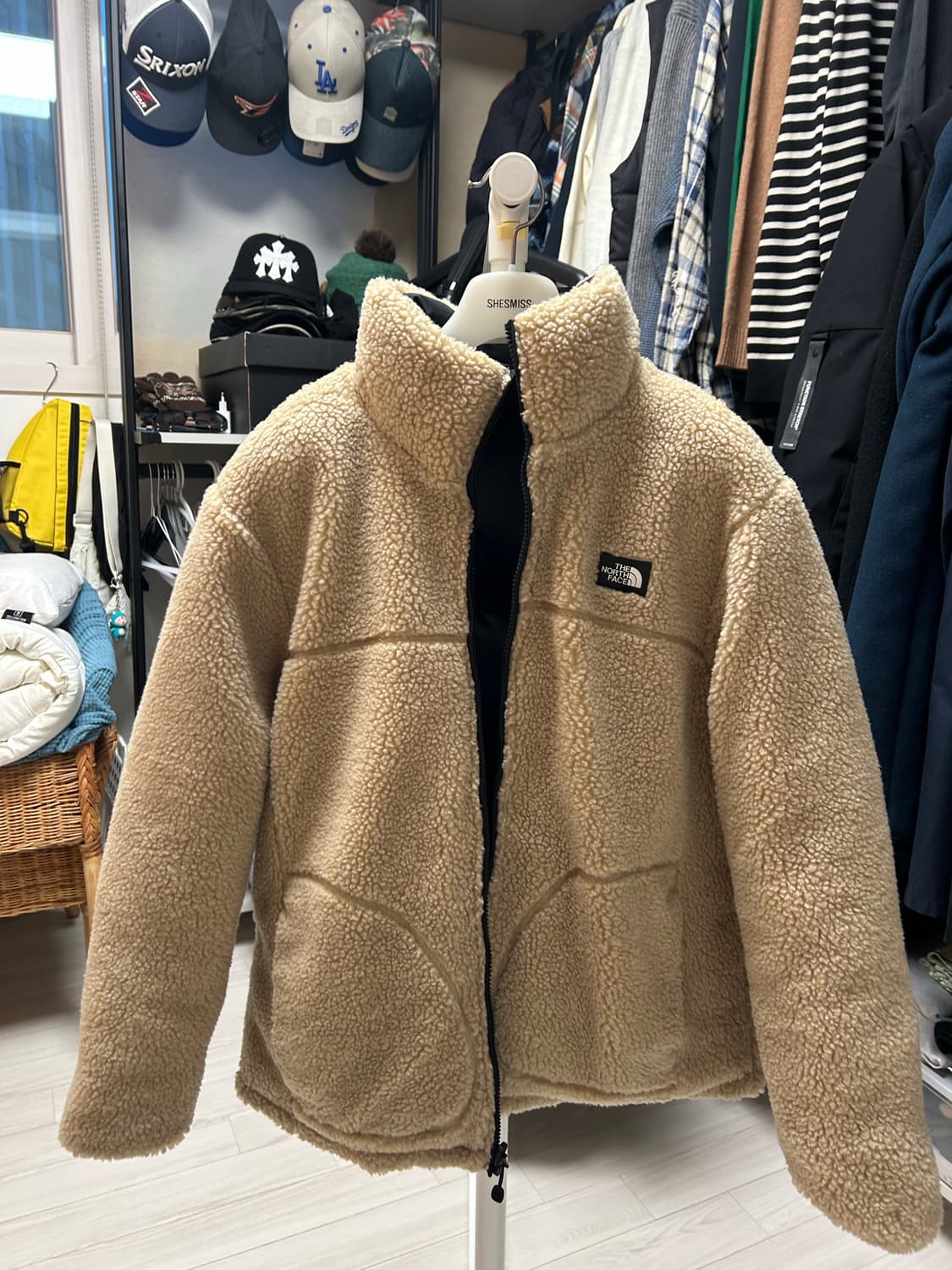 노스페이스 비베러 리버시블 패딩 남녀공용 상품이미지4