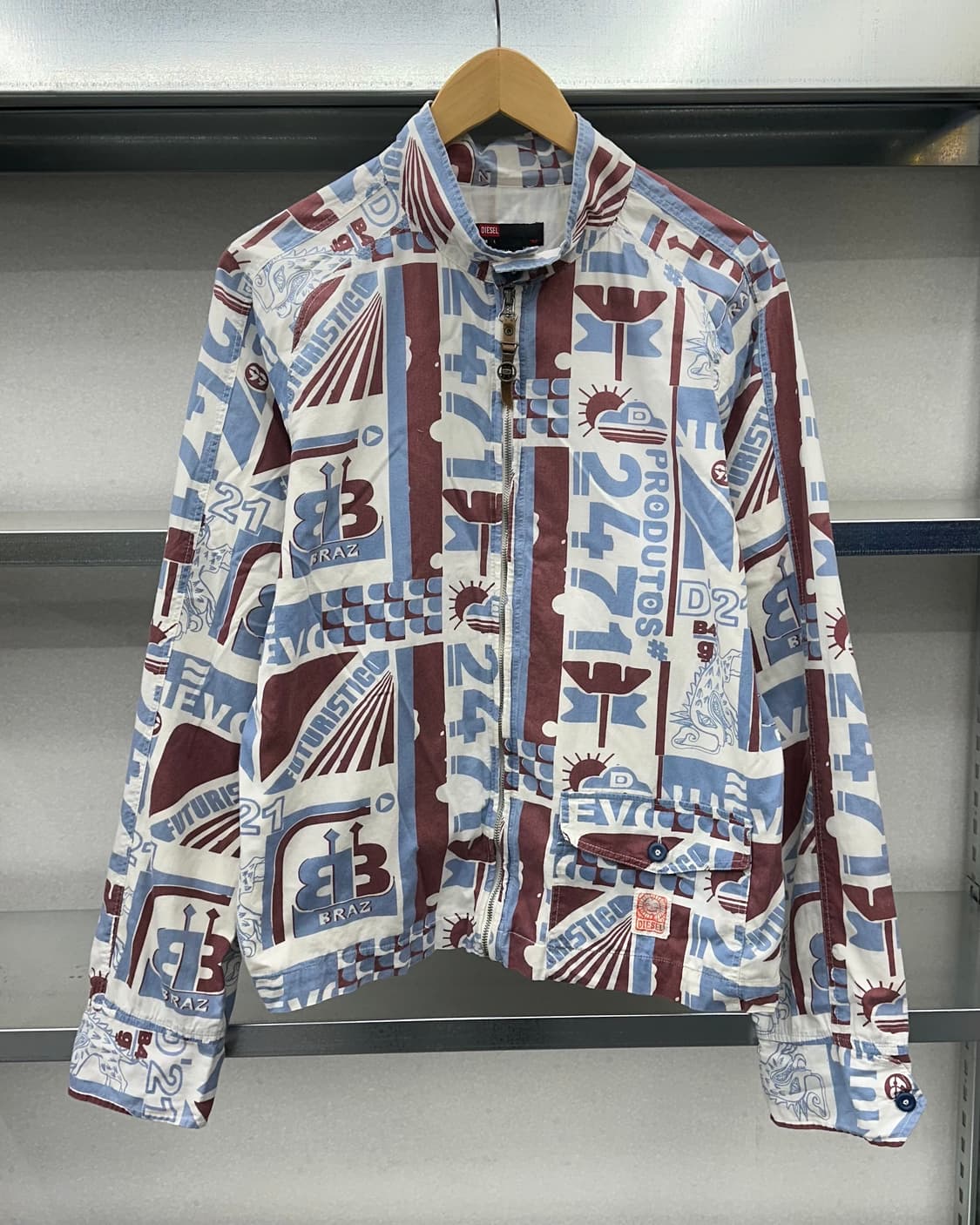 (L)디젤 블루종-M1603 상품이미지2