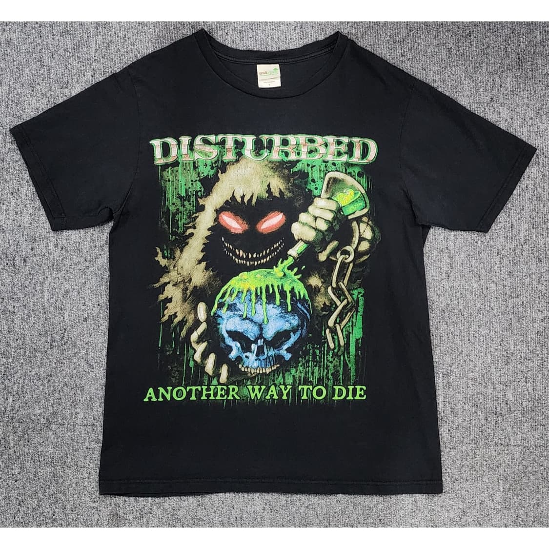 Disturbed  디스터브드 콘서트 락밴드티 그래픽티 락티 반팔티 M 상품이미지1
