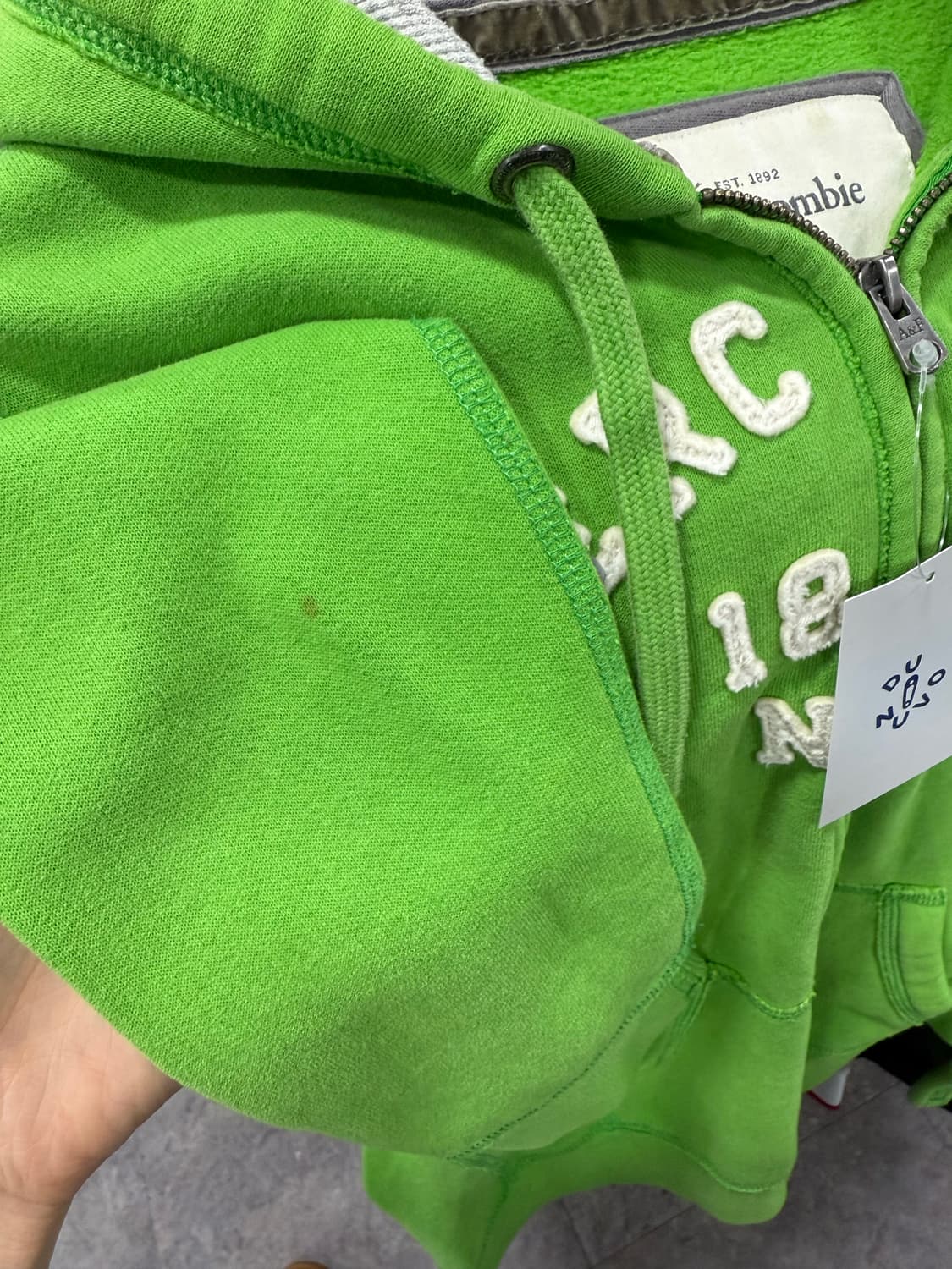 아베크롬비 딱붙 후드집업  상품이미지4